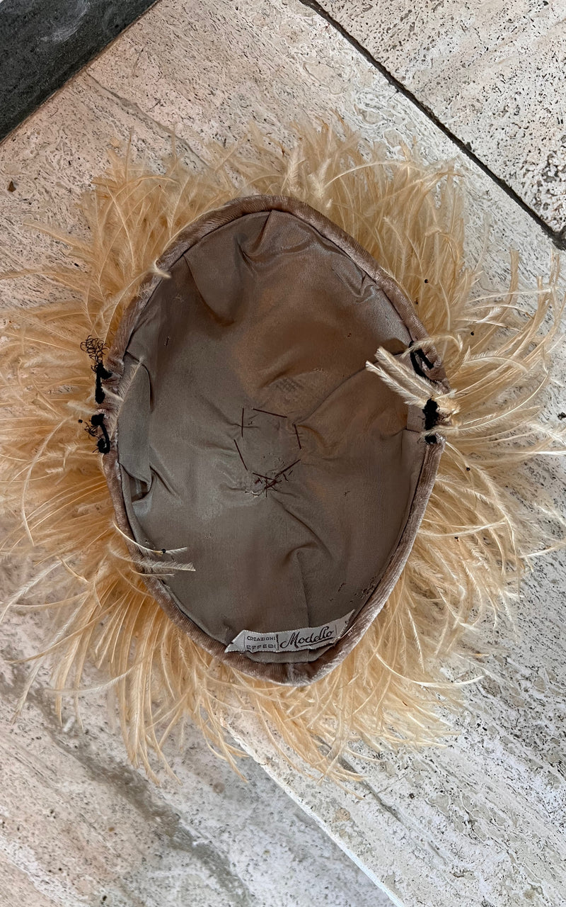 Antique Ostrich Hat