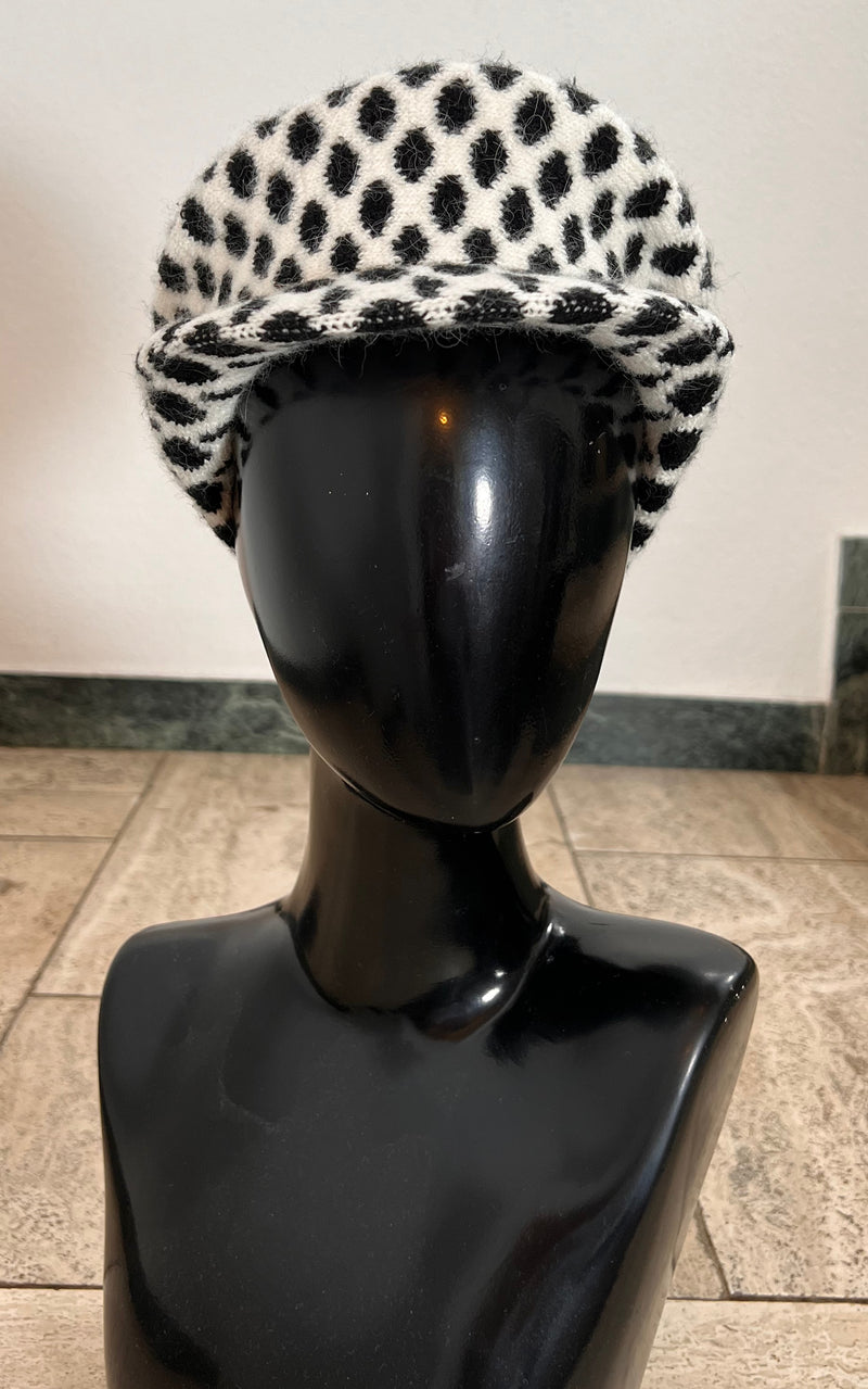 Vintage Polka Dot Baker Boy Hat