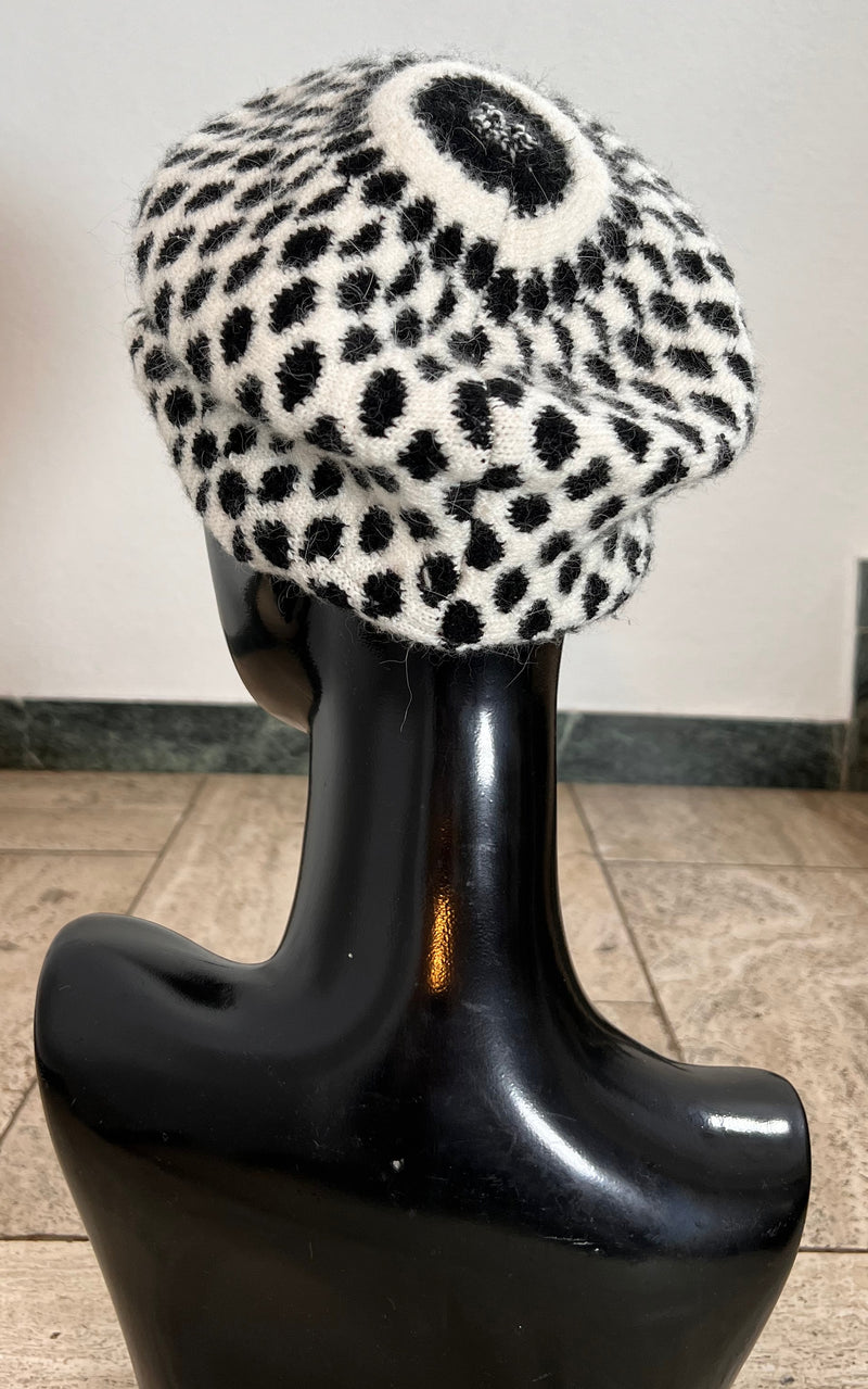 Vintage Polka Dot Baker Boy Hat