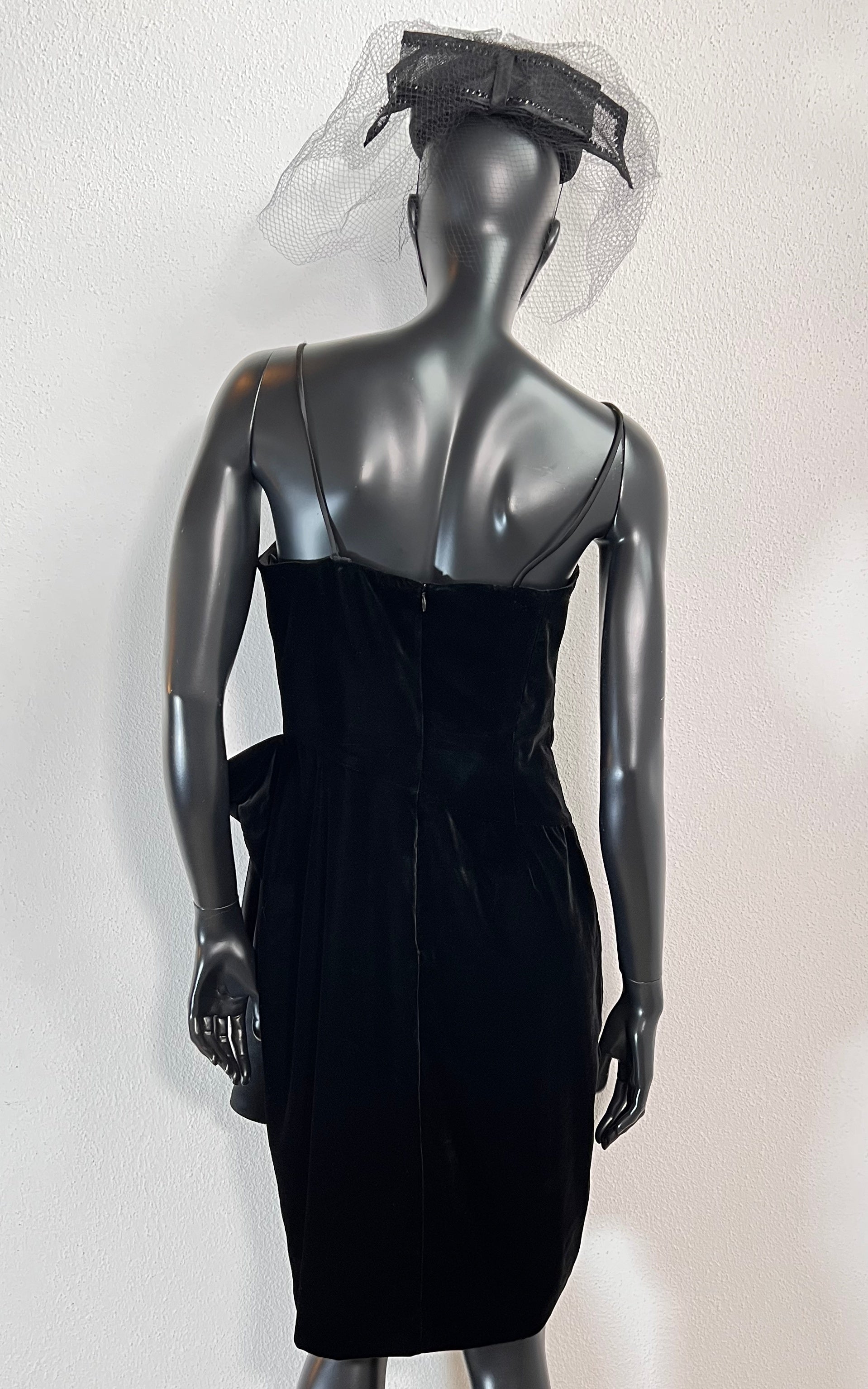 Vintage Armani Collezioni Velvet Dress