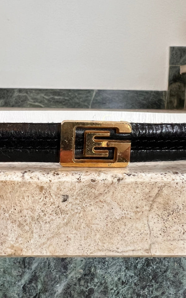 Cintura sottile vintage Goutille Paris anni '70