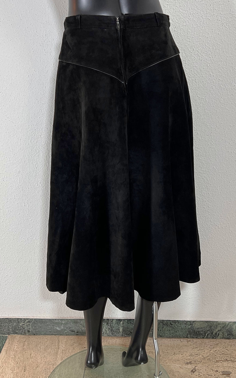 Vintage 70s Suede Skirt