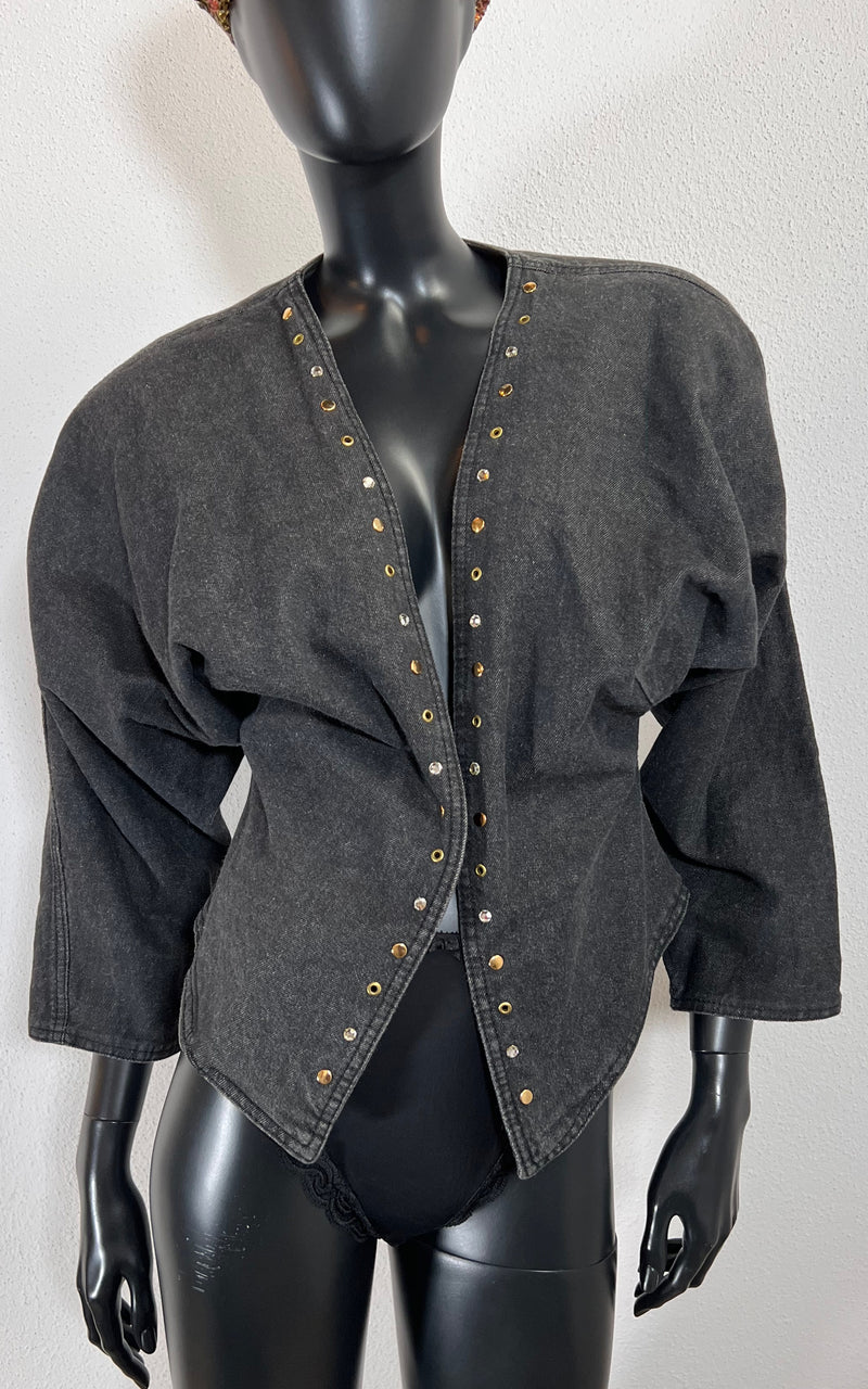 Vintage 80s Basset Denim Jacket