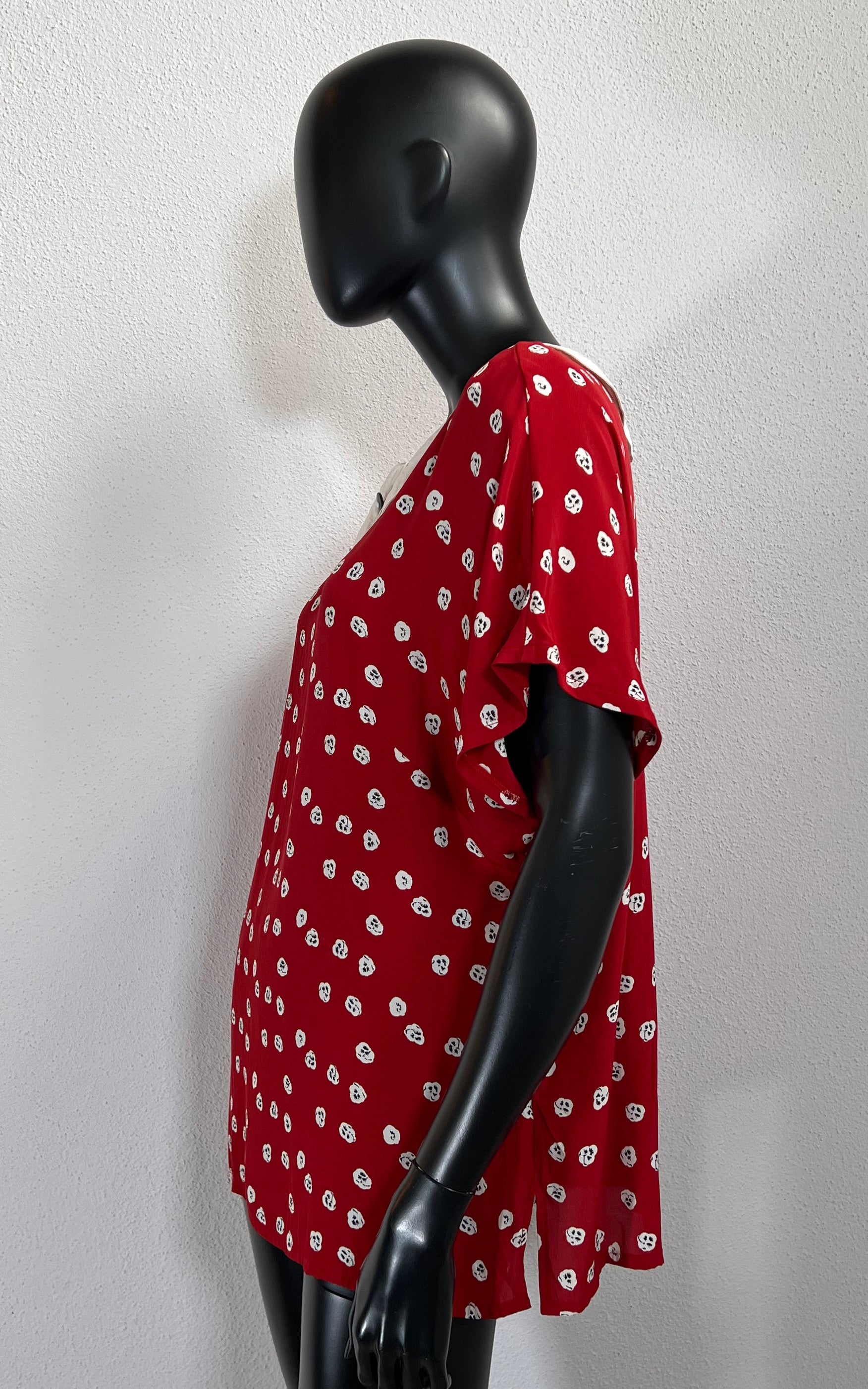 Vintage Pansies Blouse