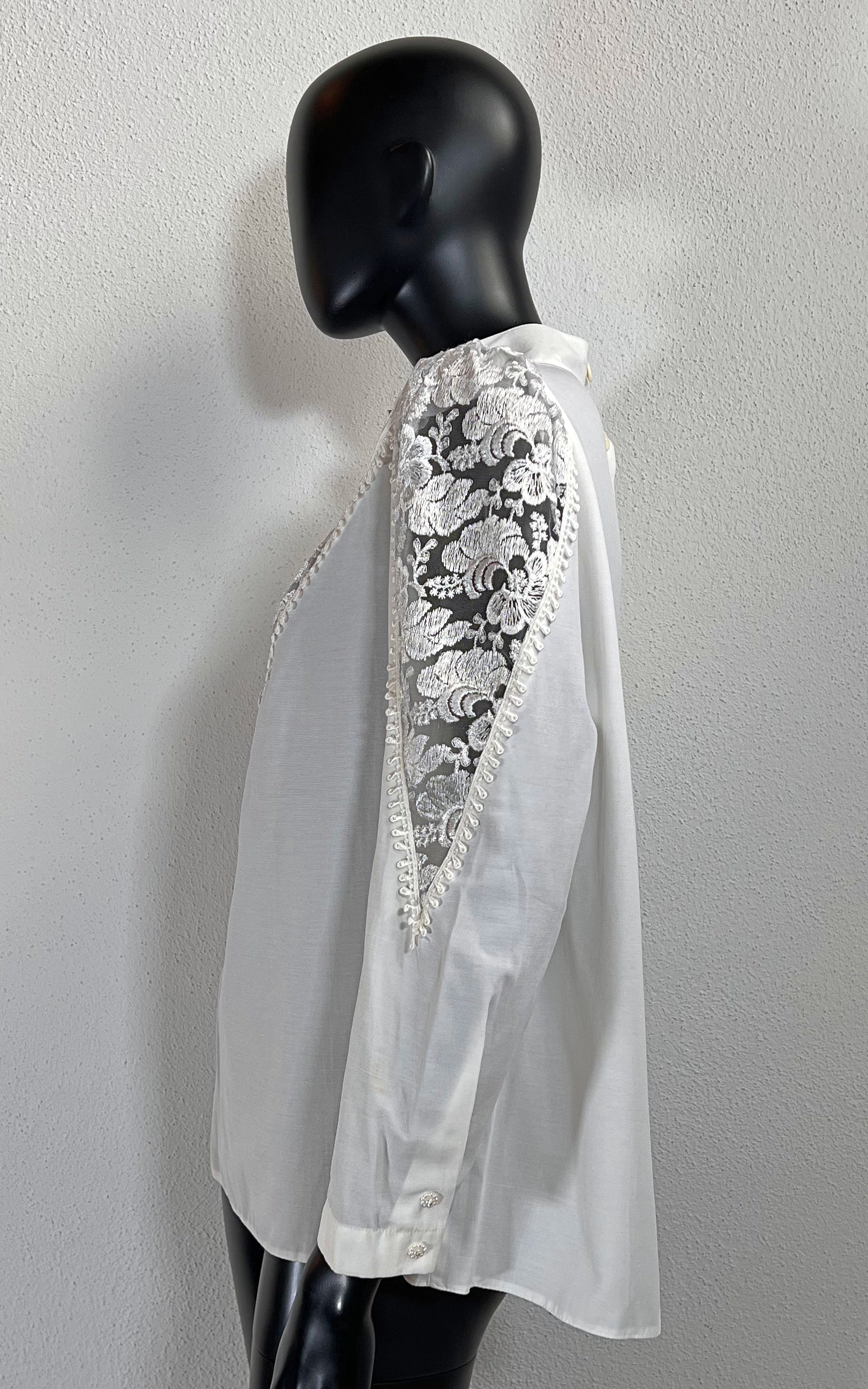 Vintage 80s Lace Blouse