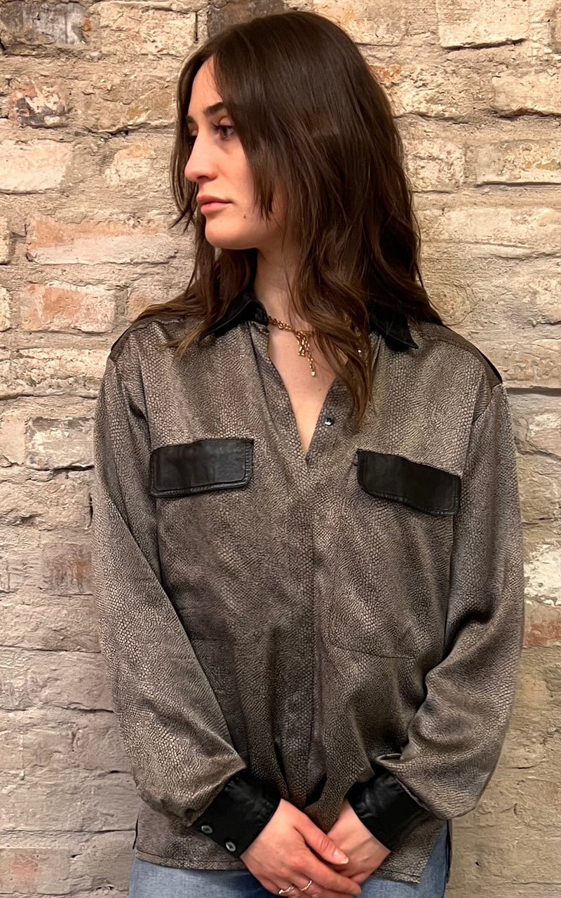 Vintage Silk Blouse
