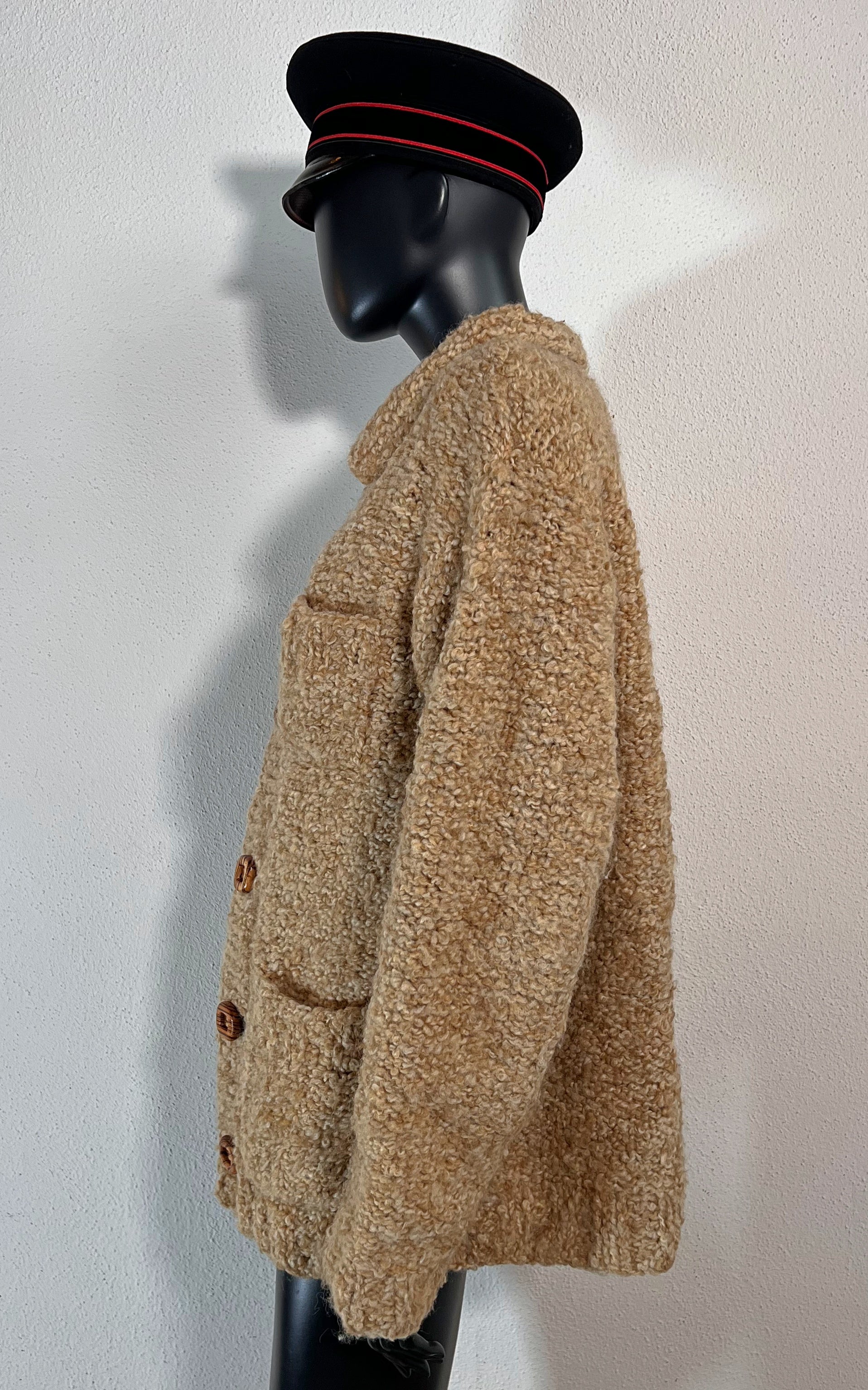 Vintage Handmade Wool Cardigan