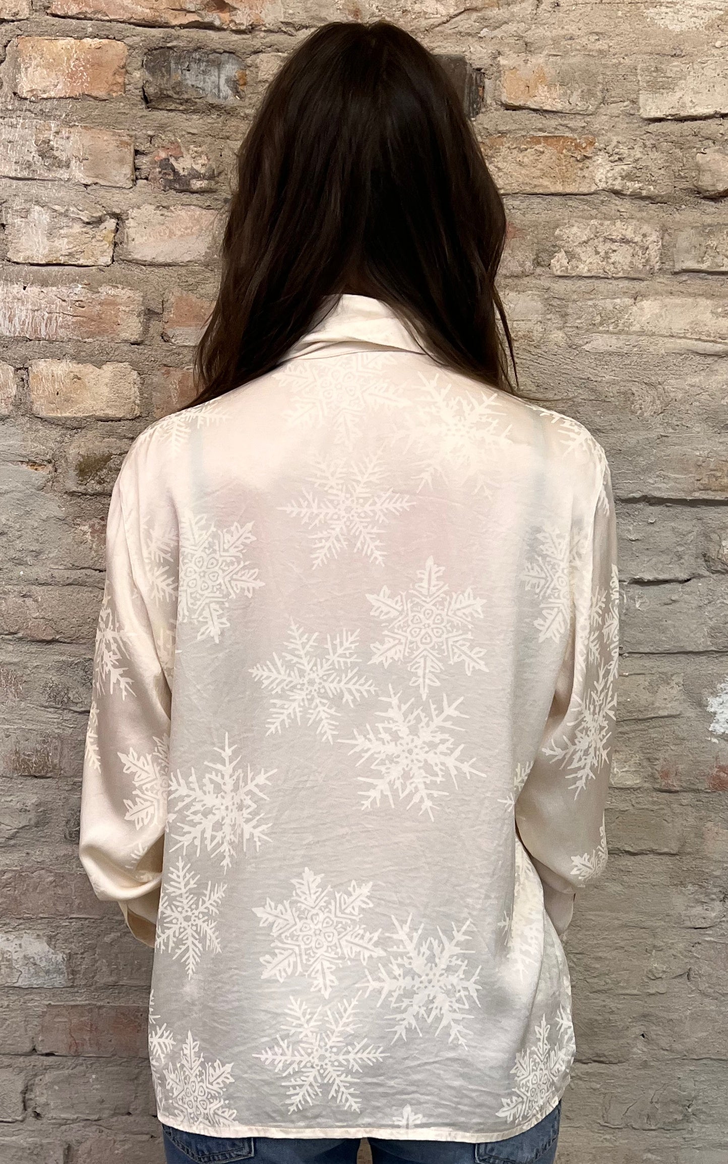 Vintage Escada High Collar Blouse