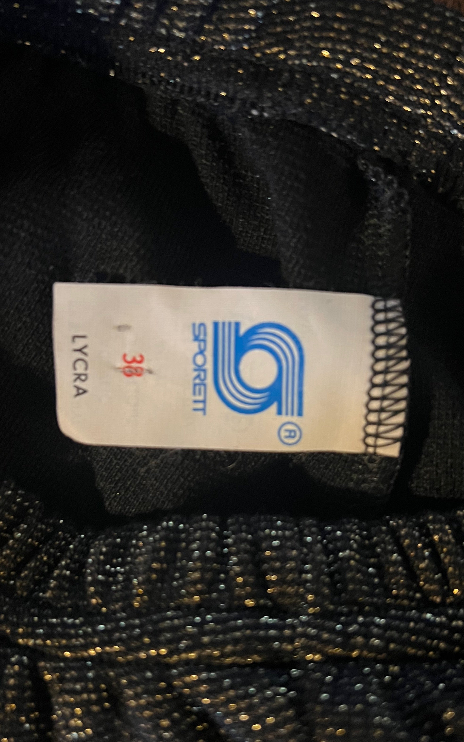 Vintage Gold Lurex Stir Up Pants