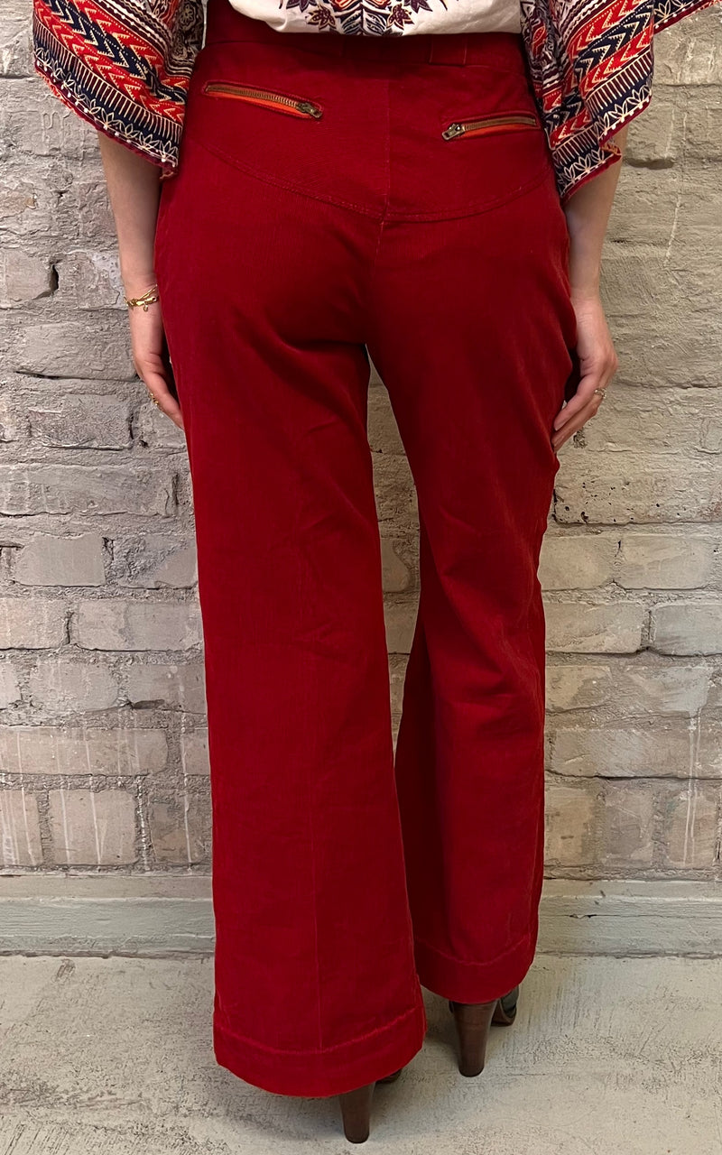 Vintage 70s Babycord Flare