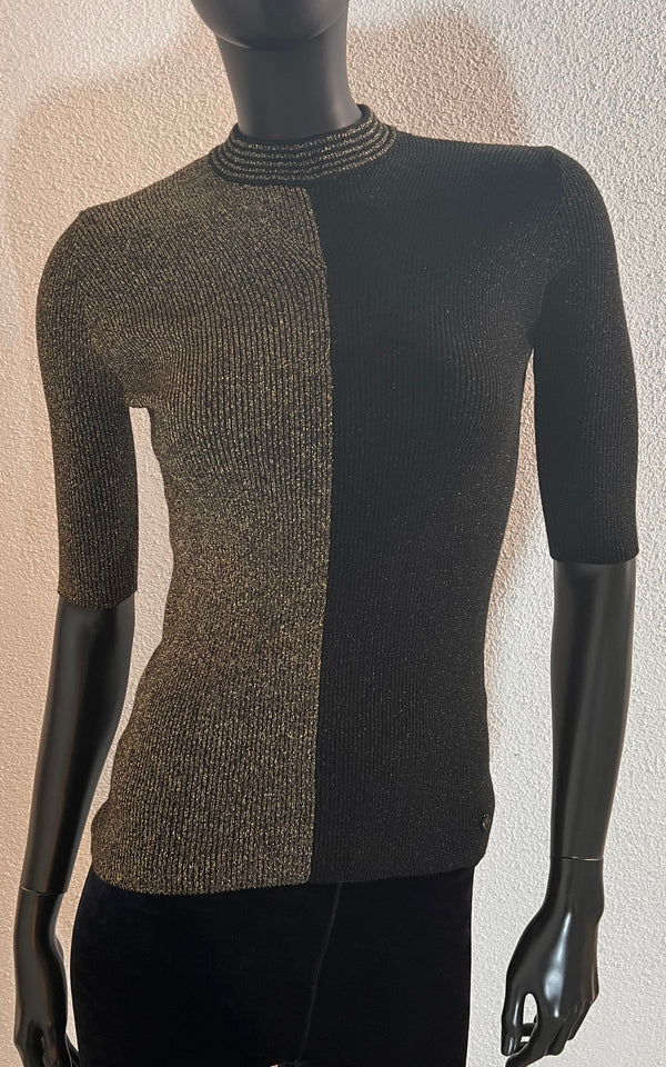 Top in lurex vintage Armani Jeans