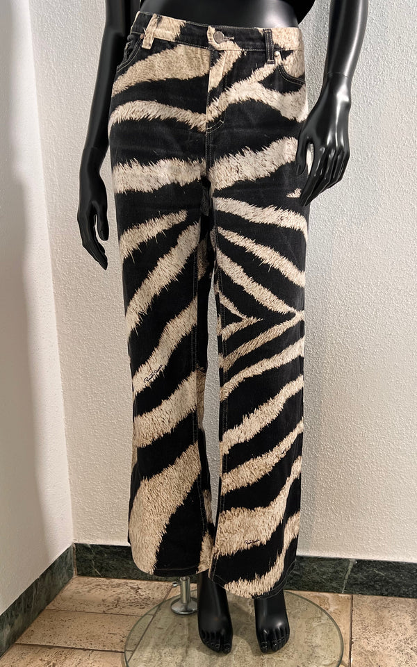 Vintage Y2K Roberto Cavalli Zebra Pants