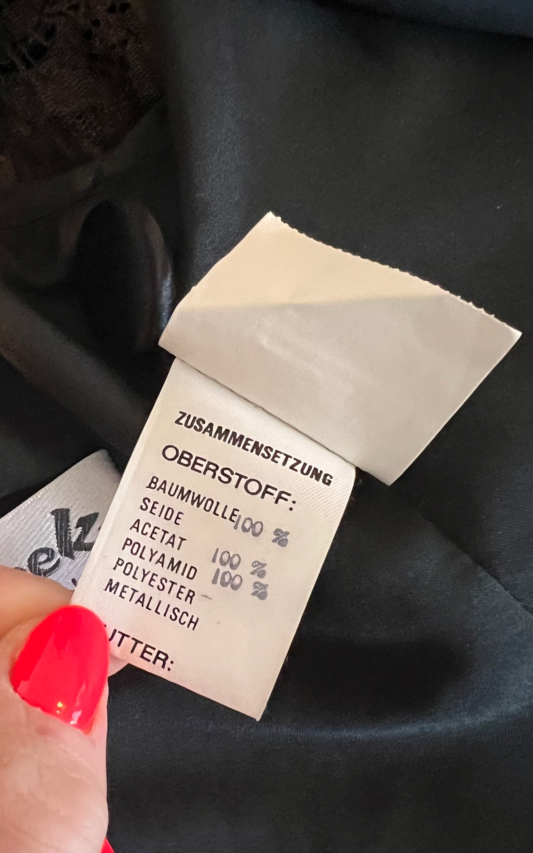 Vintage Murek Lace and Velvet Blazer