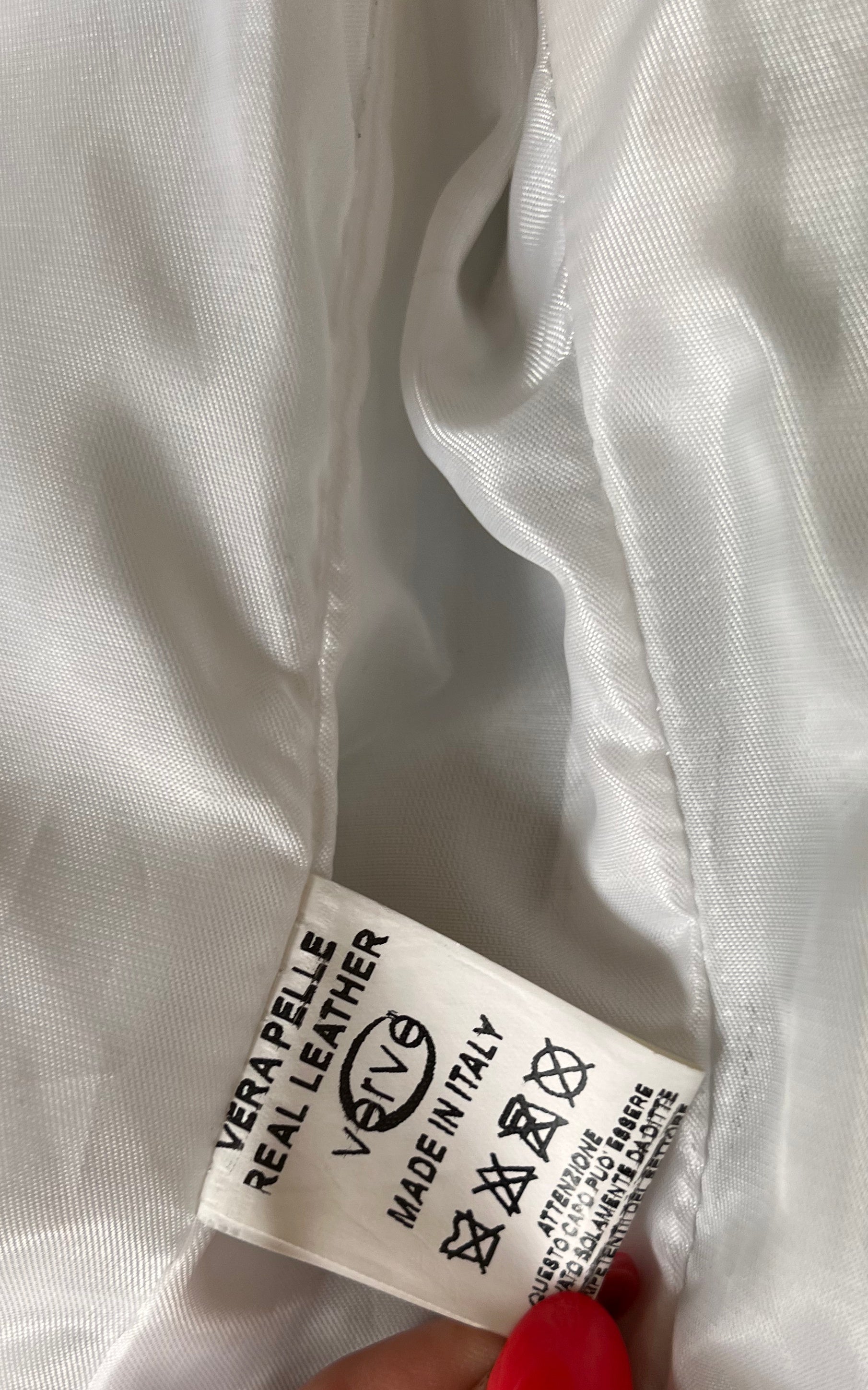 Cappotto in pelle vintage Y2K