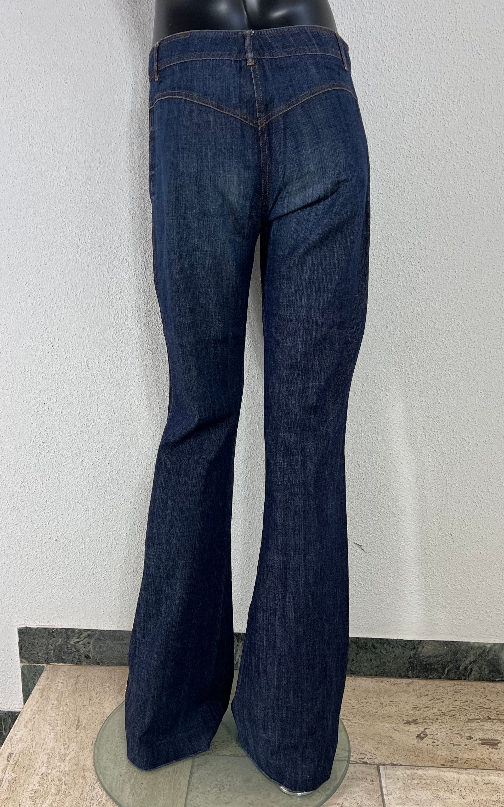 Vintage Chloe Stella McCartney & Phoebe Philo Studded Flares