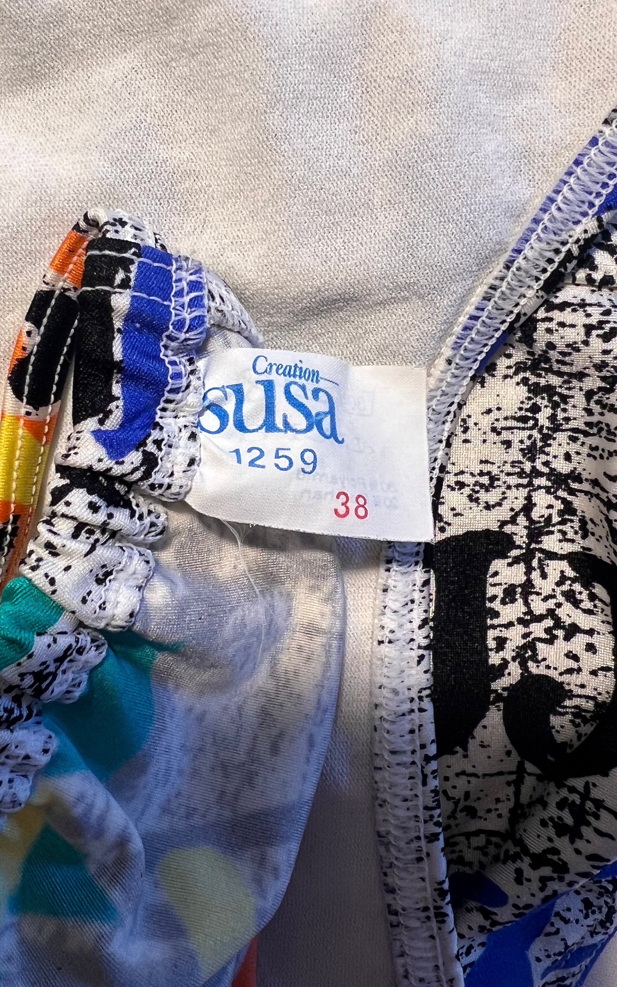 Vintage Crazy Pattern Bikini