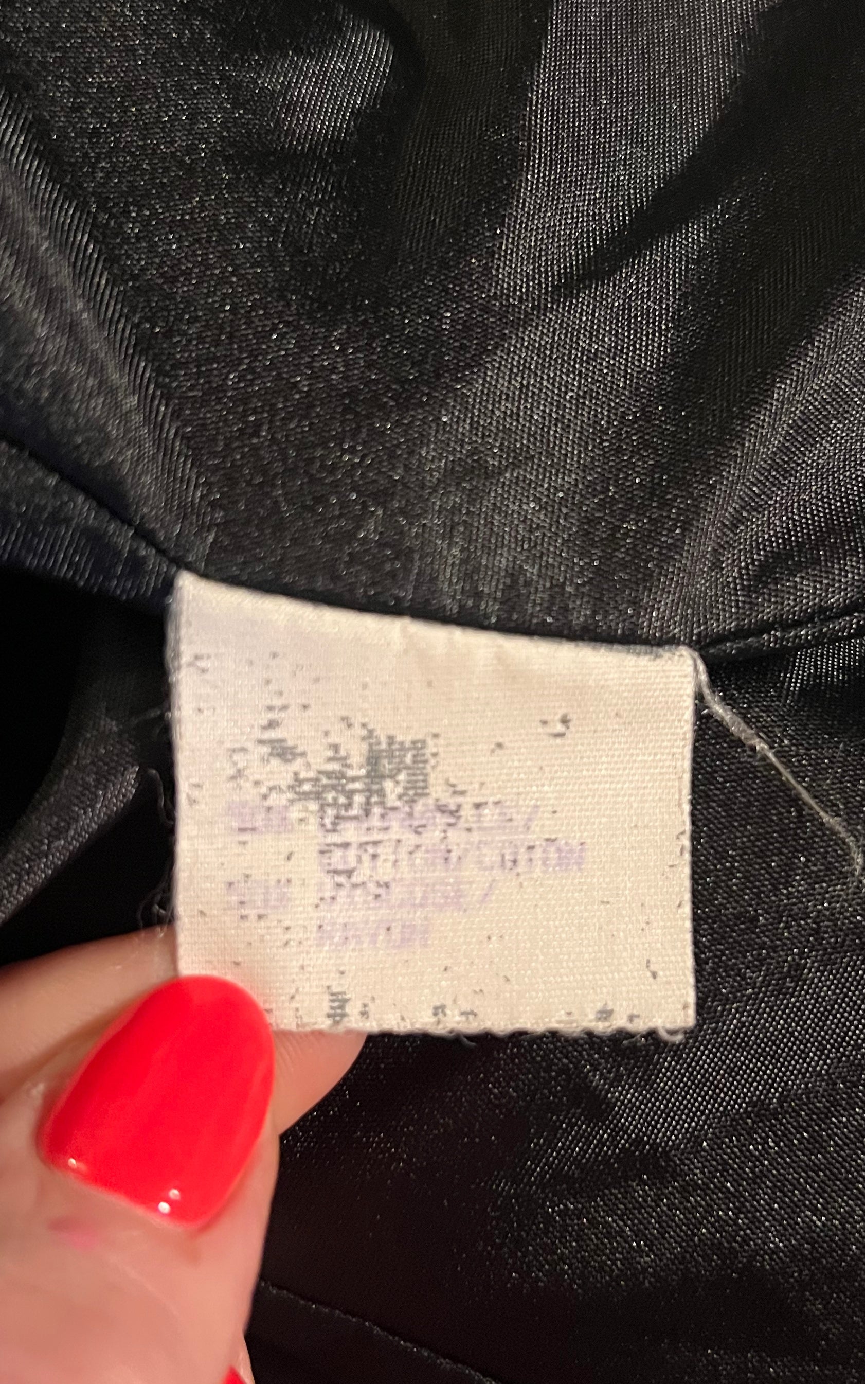 Vintage Black Velvet Blazer