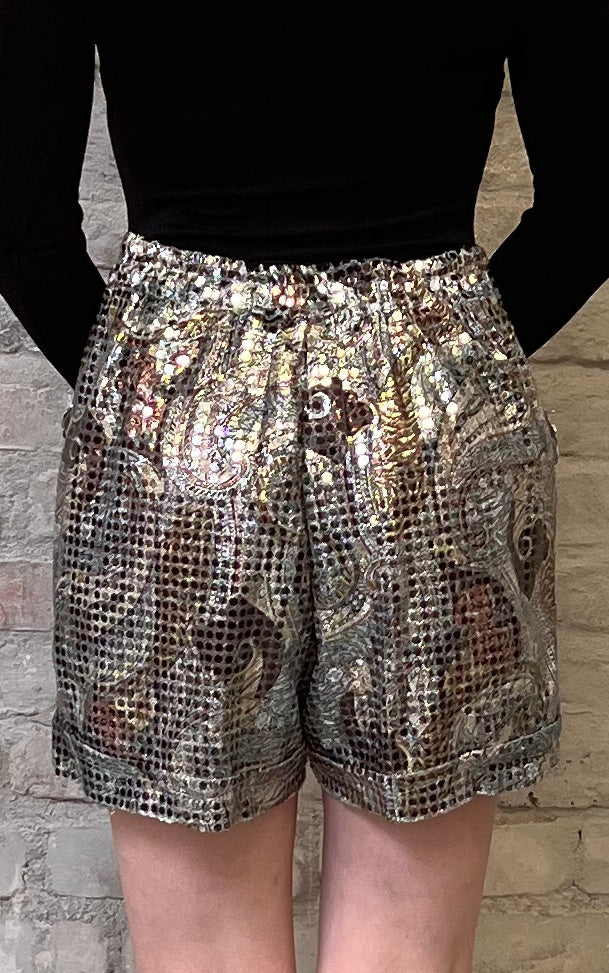 Vintage 90s Glitter Shorts