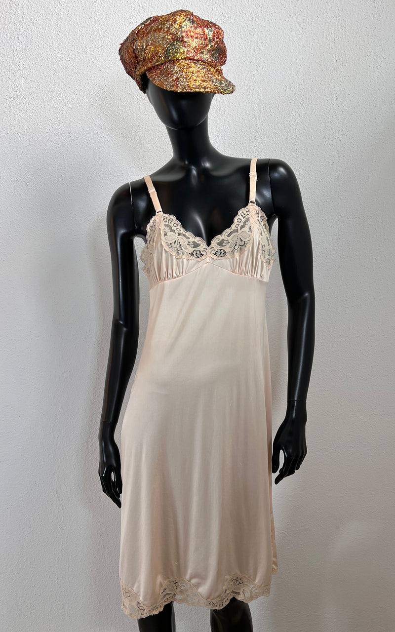 Vintage Nylon Slip Dress