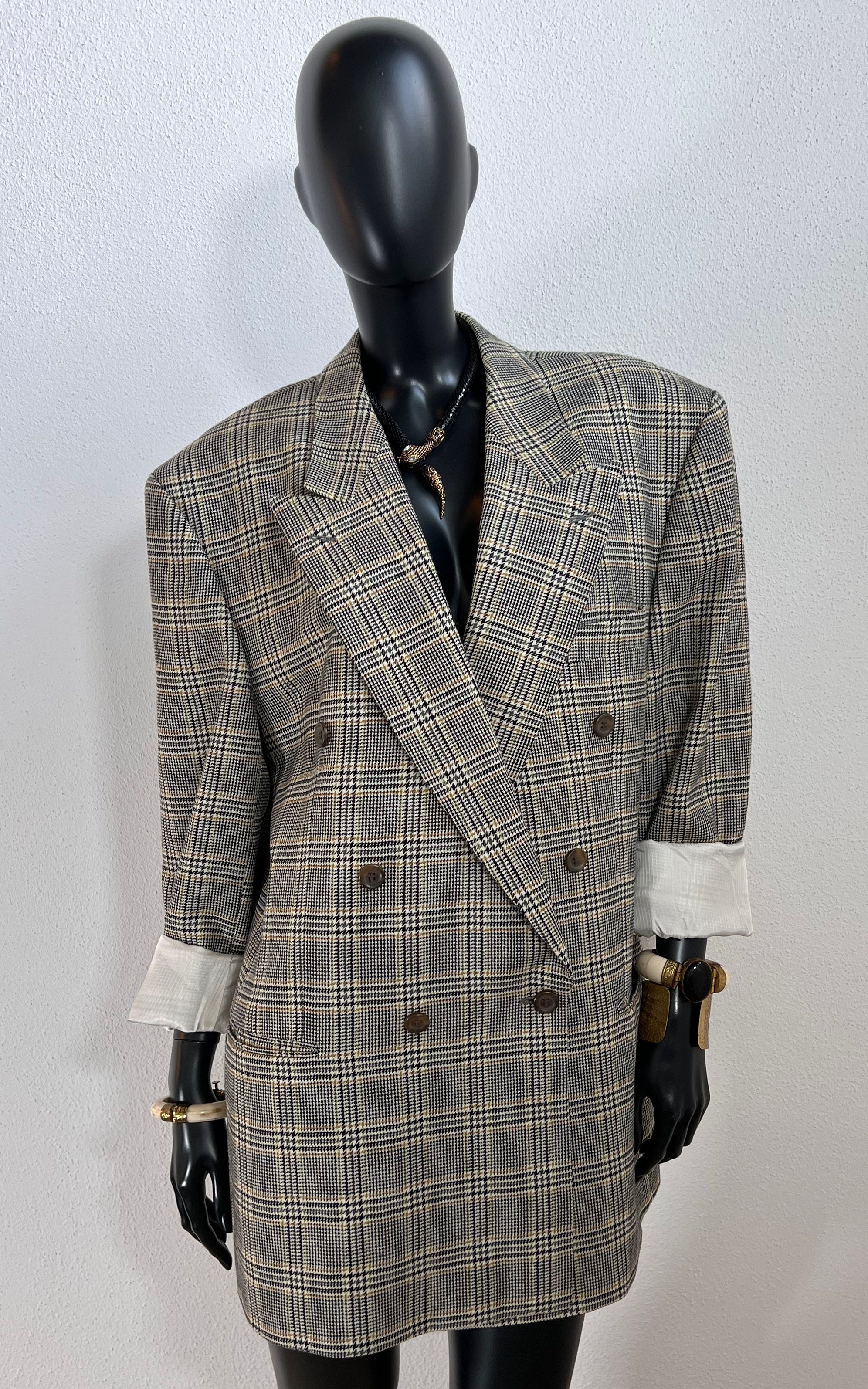 Vintage Oversized Boyfriend Wool Jacket