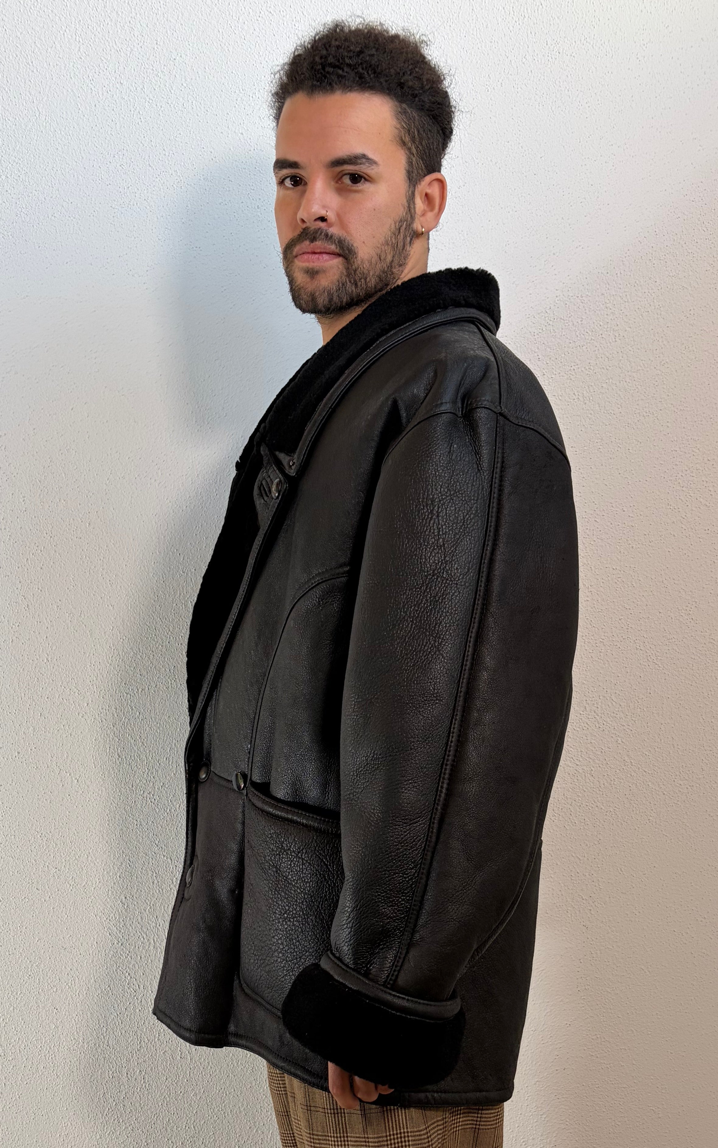 Vintage MENS Shearling Jacket