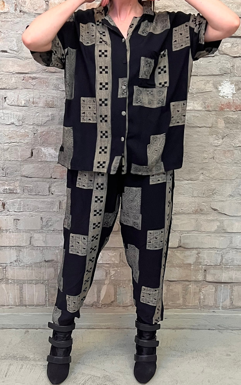 Vintage 90s 2 Piece Suit