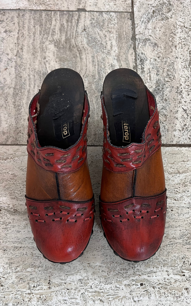 Vintage 70s Clogs 38