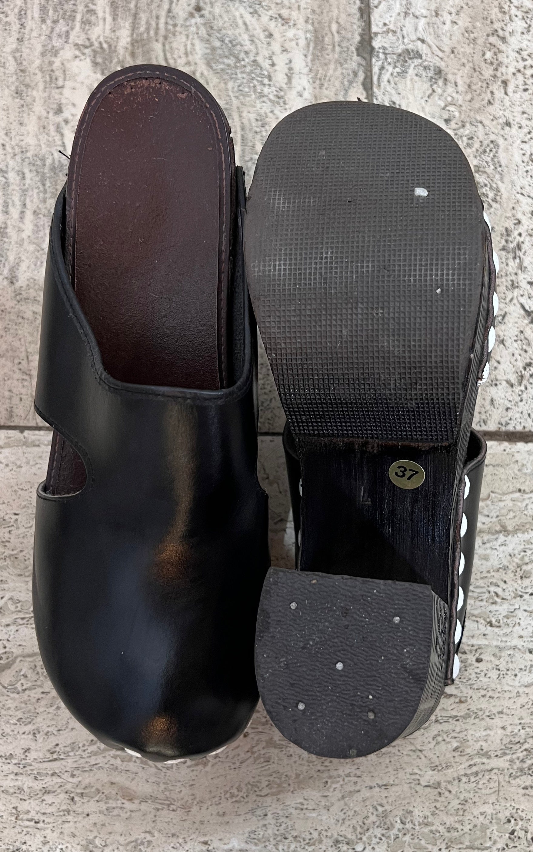 Vintage 70s Clogs 37