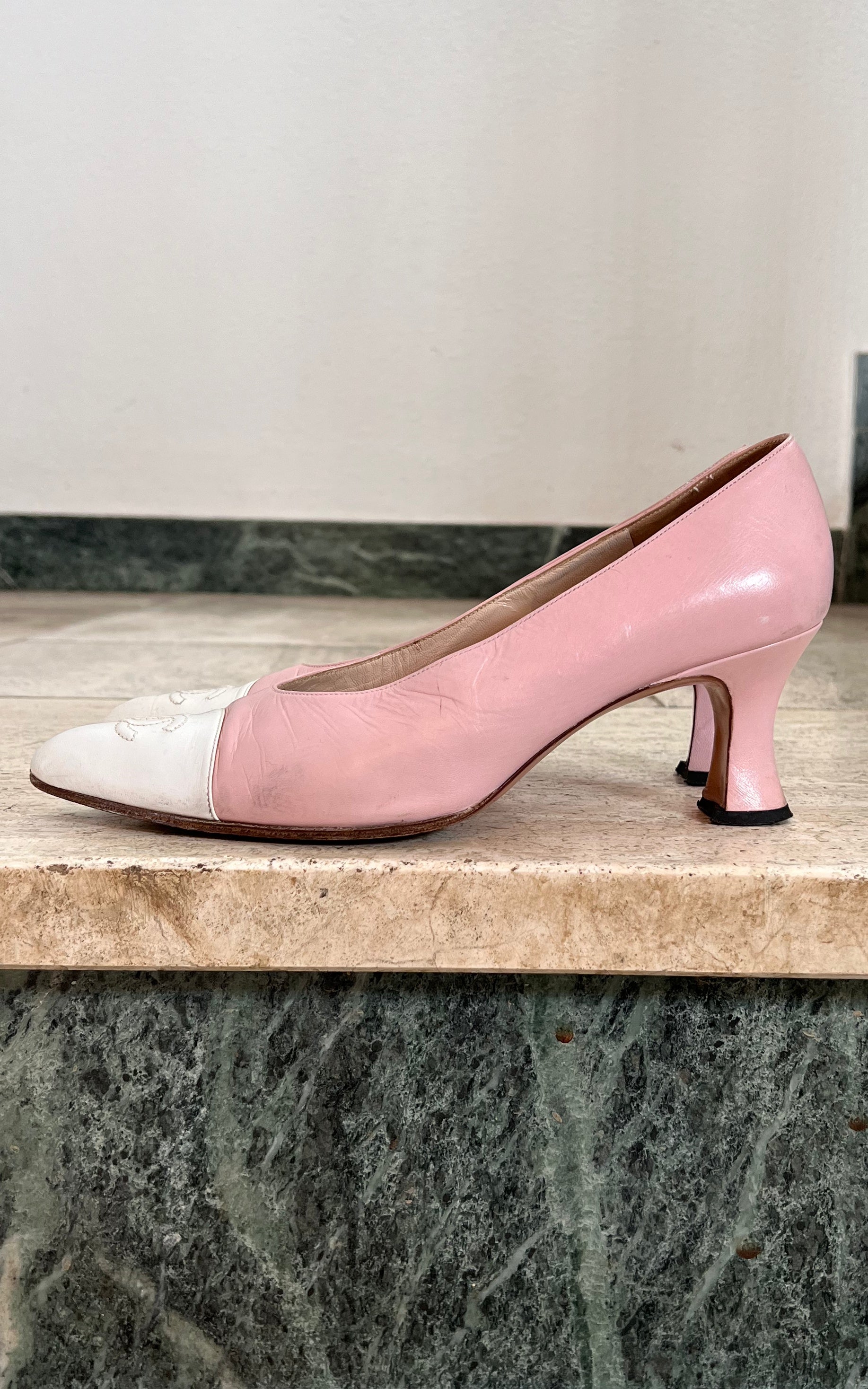 Vintage Chanel Mules 37