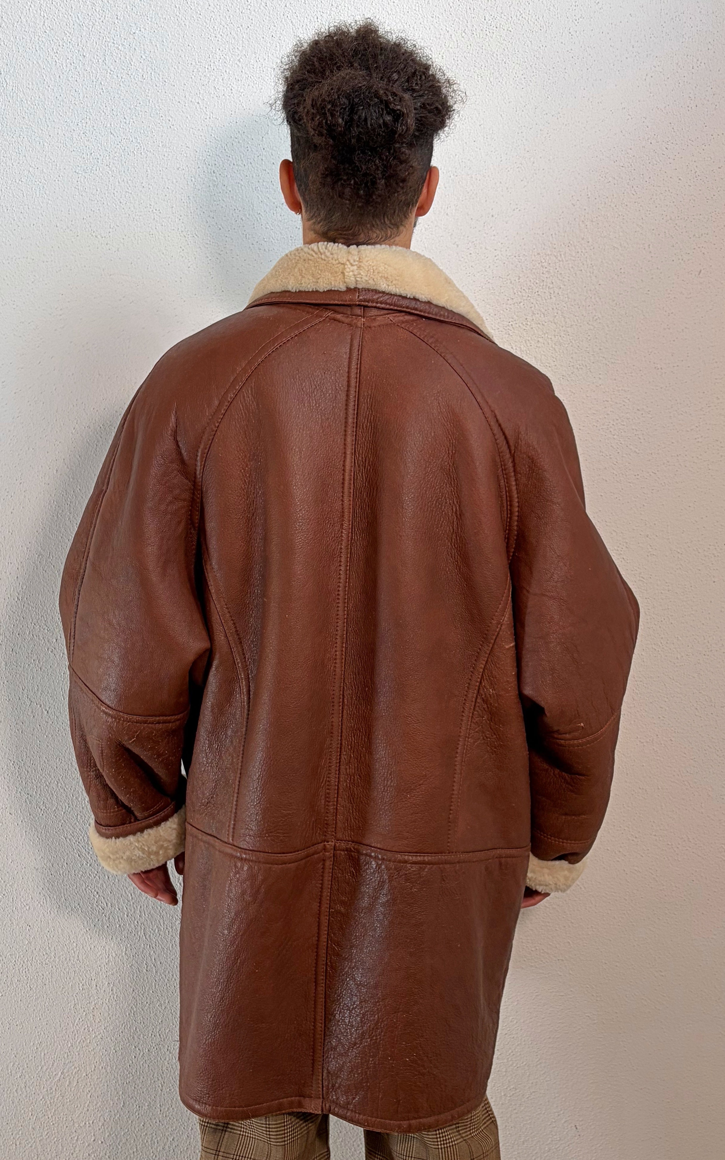 Vintage MENS Shearling Coat