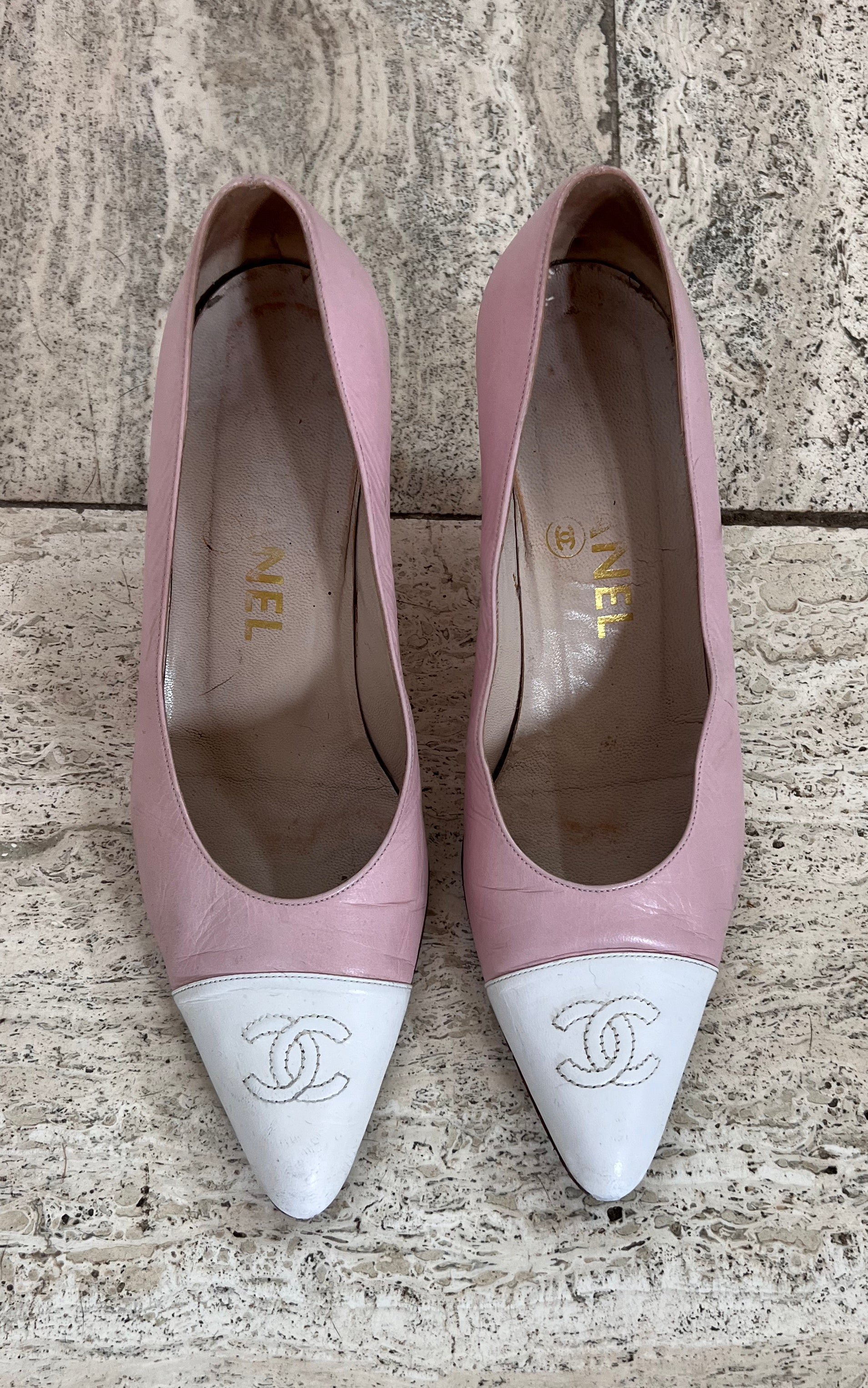 Vintage Chanel Mules 37