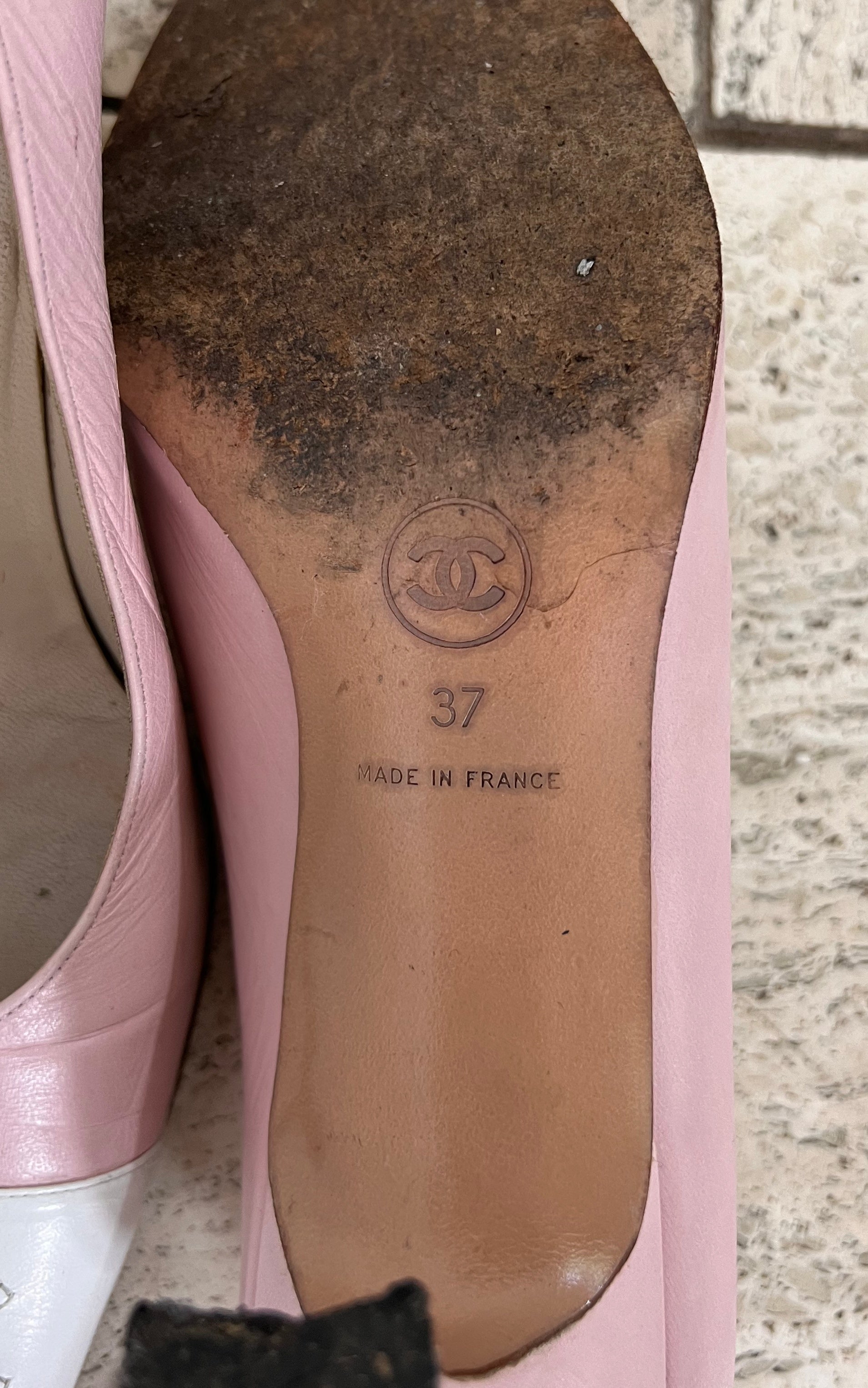 Vintage Chanel Mules 37
