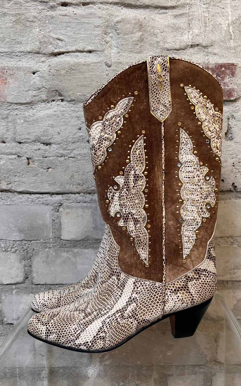 Vintage Cowboy Boots 39 Ibinka