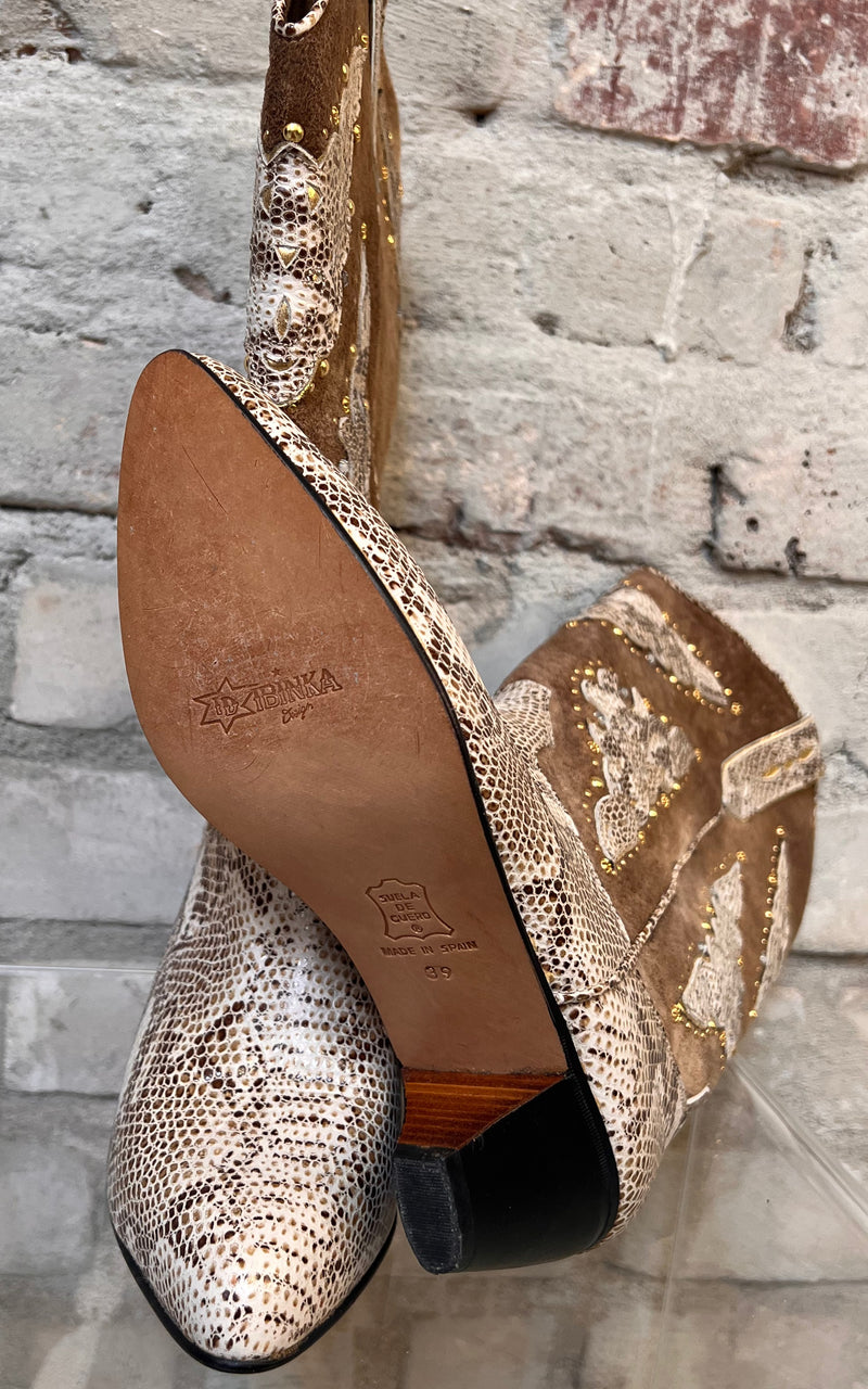 Vintage Cowboy Boots 39 Ibinka