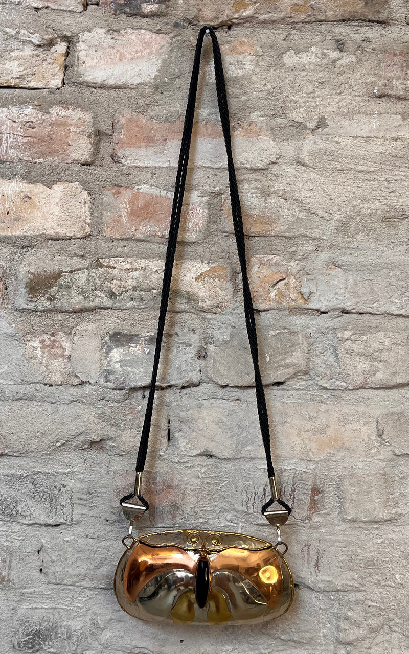 Vintage Mexican Butterfly Metall Bag