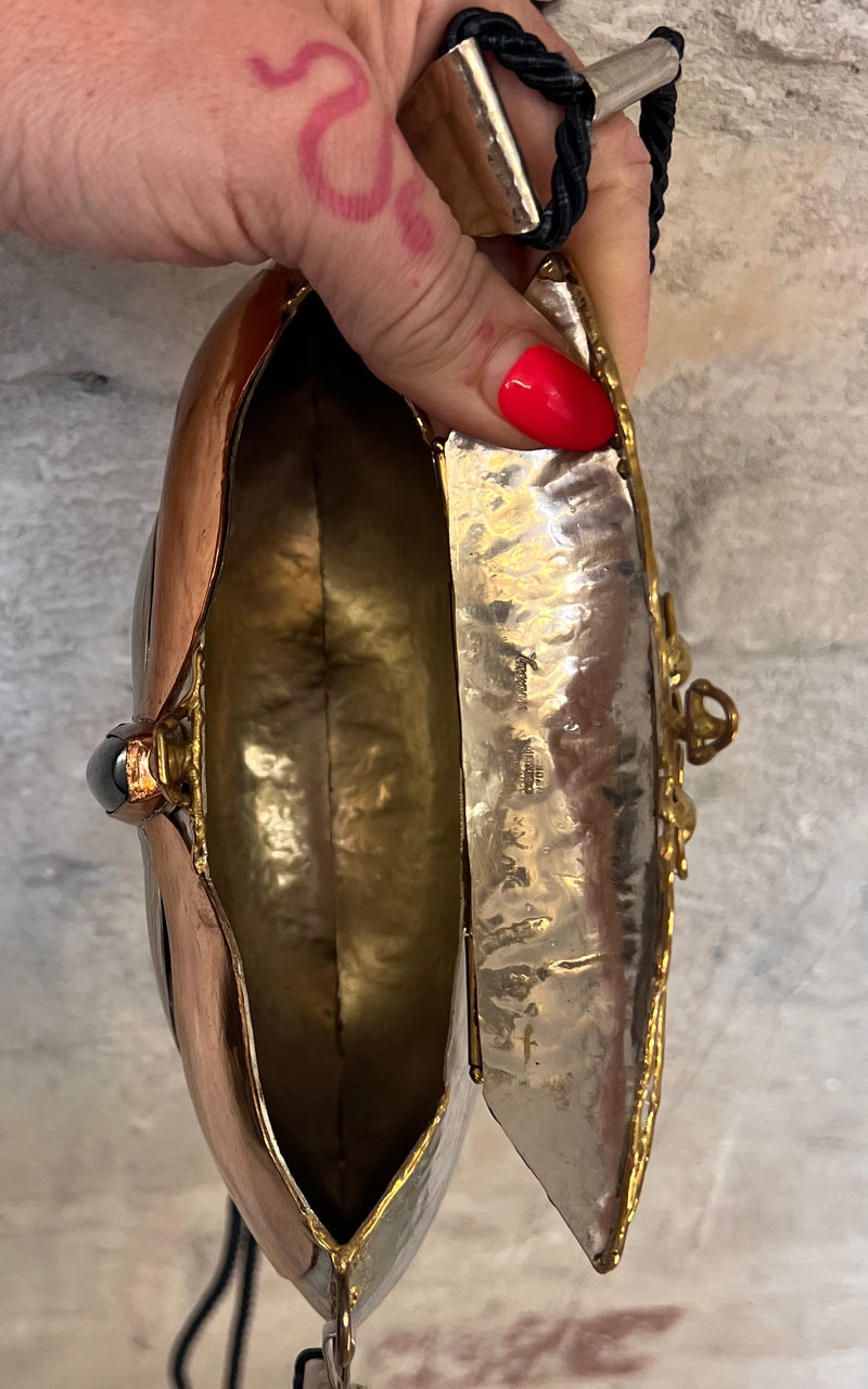 Vintage Mexican Butterfly Metall Bag