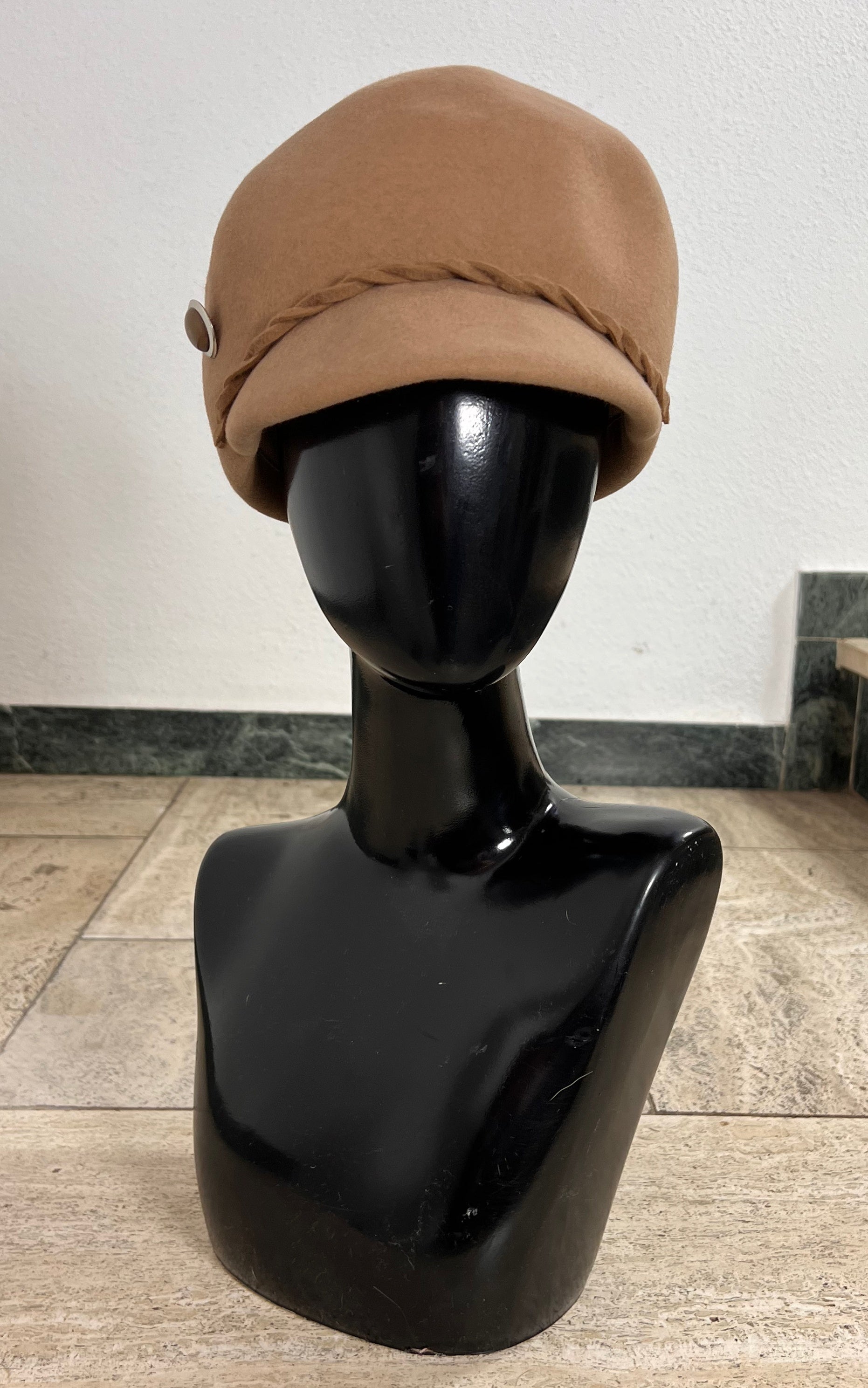 Vintage 60s Baker Boy Hat