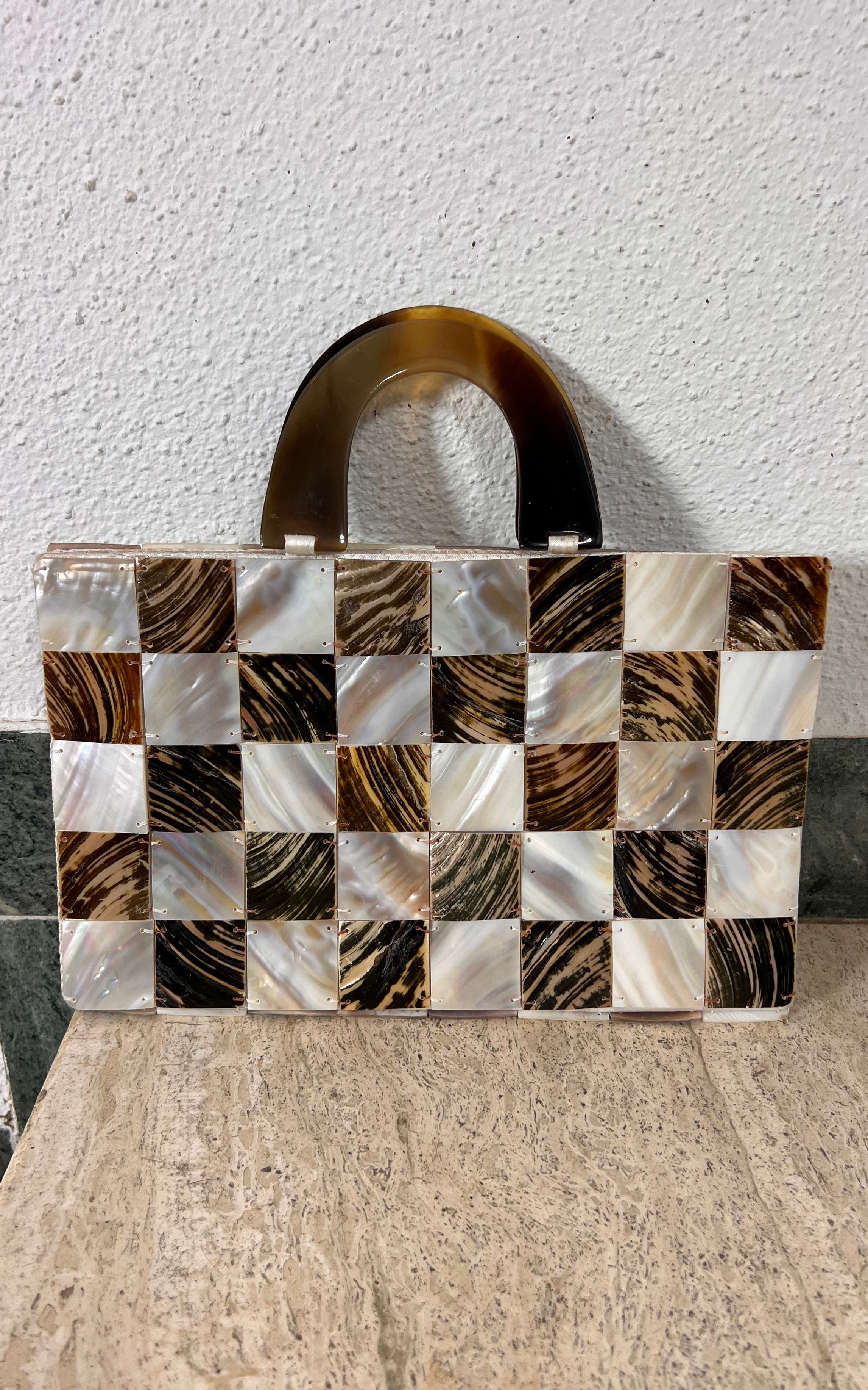 Vintage Mother of Pearl Handbag