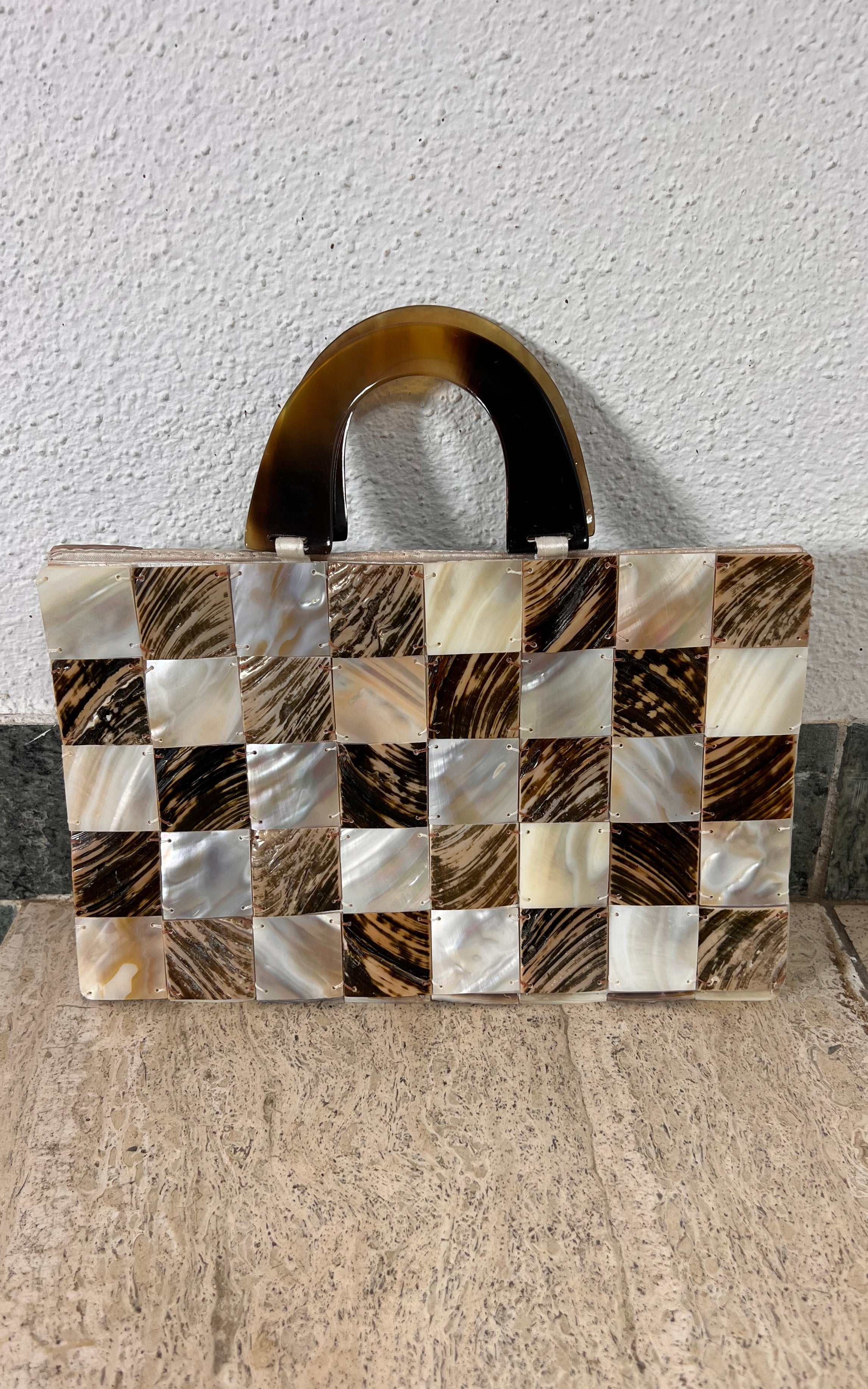 Vintage Mother of Pearl Handbag