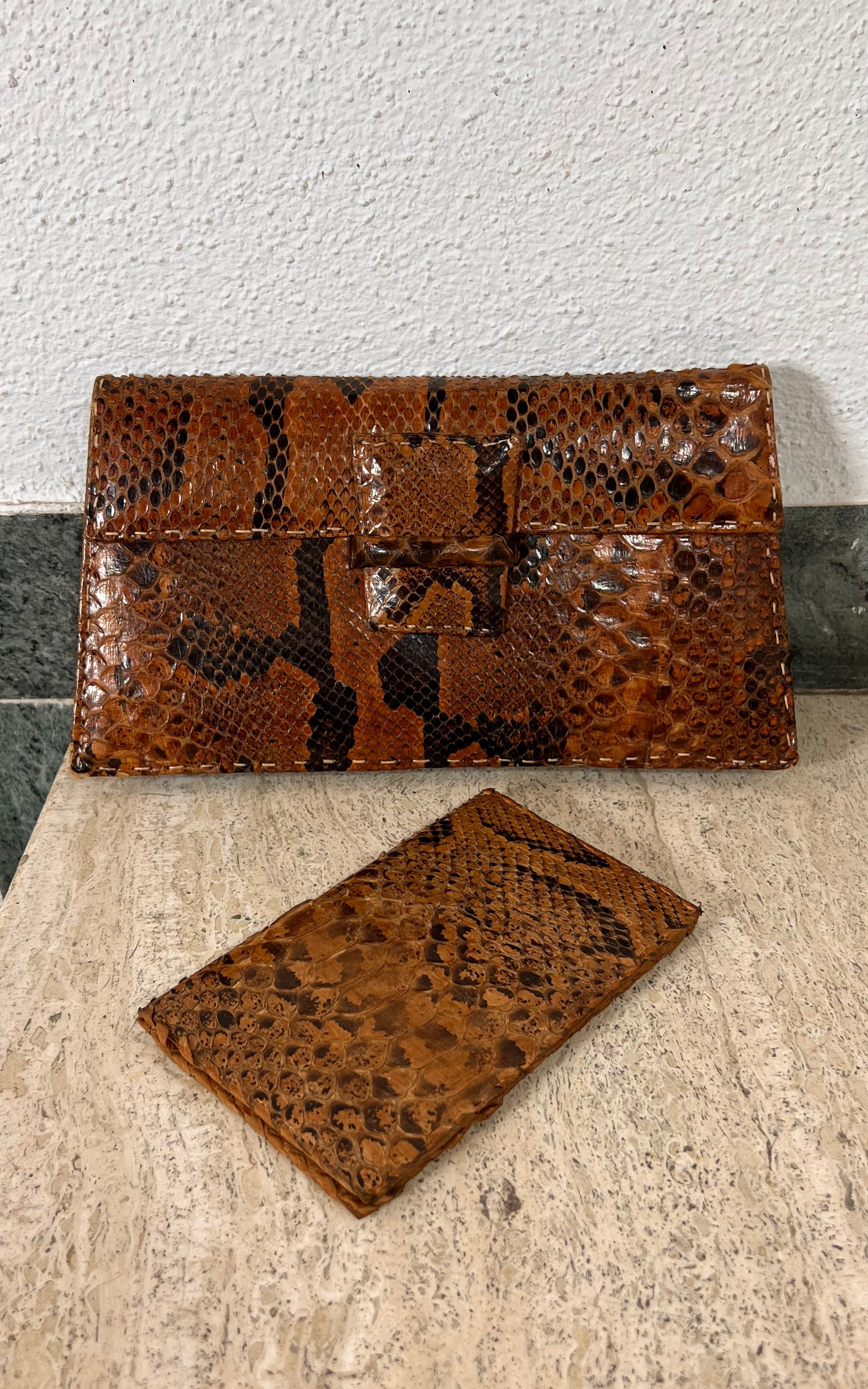 Vintage Python Clutch