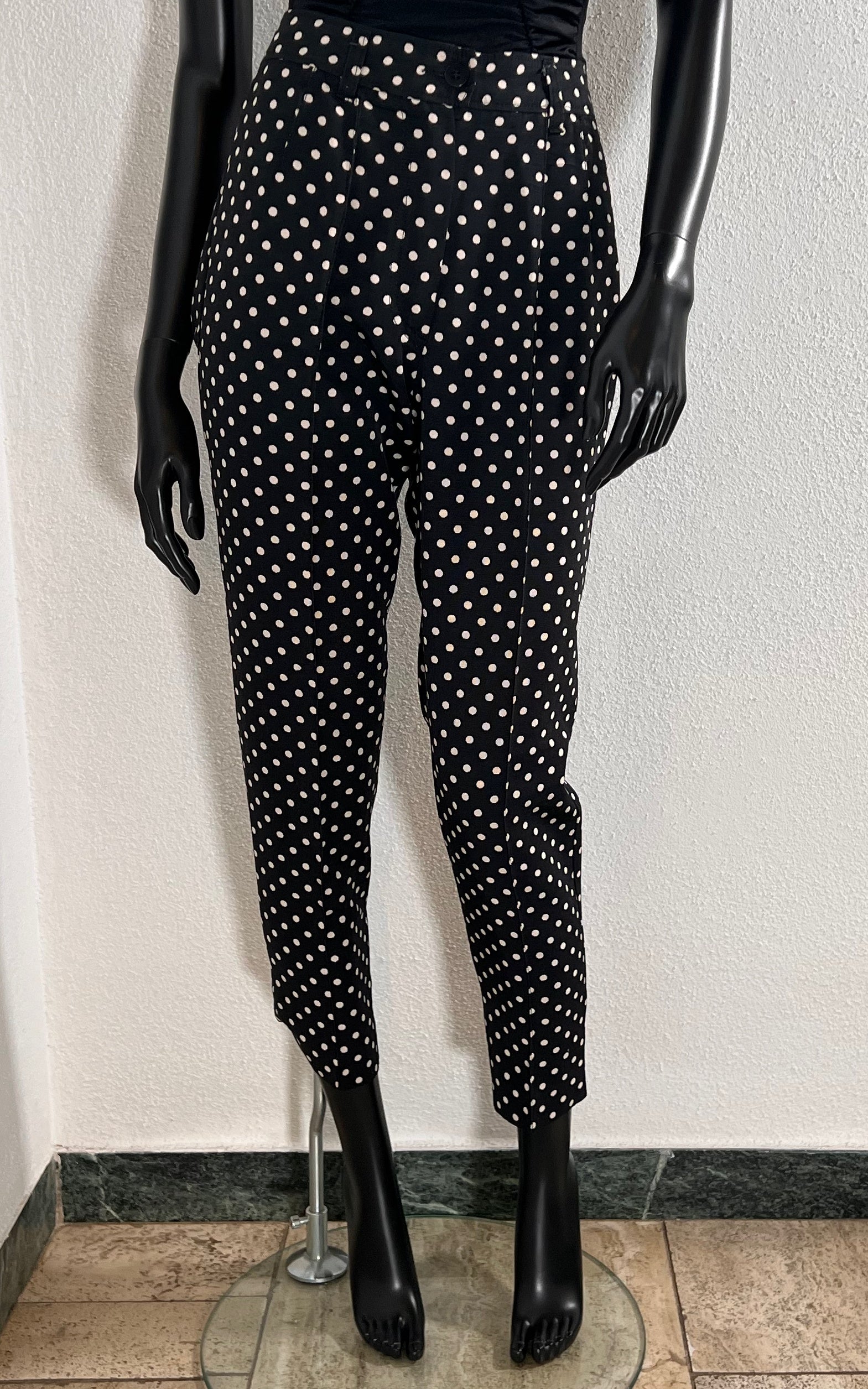 Pantaloni vintage a pois anni '90