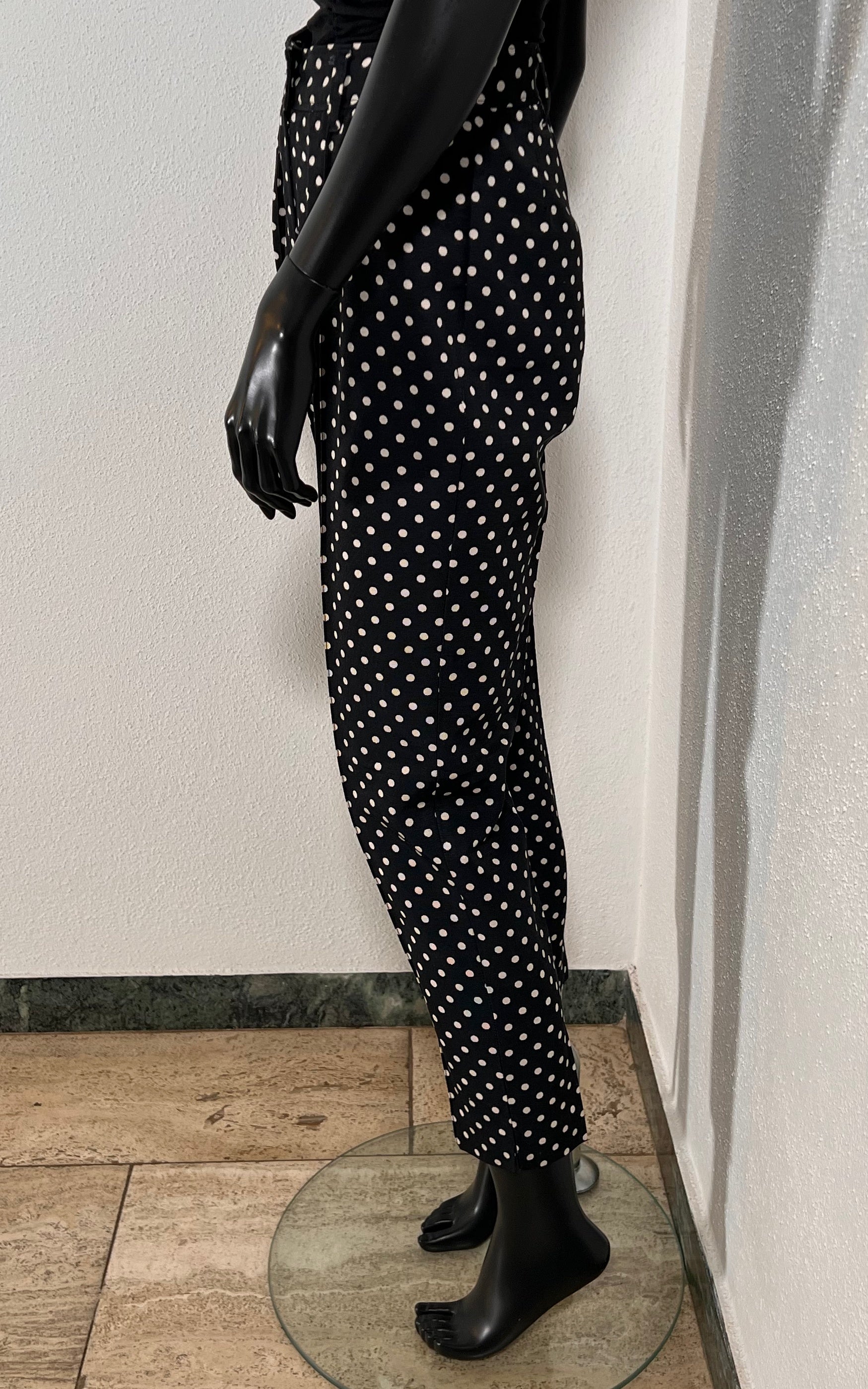 Pantaloni vintage a pois anni '90