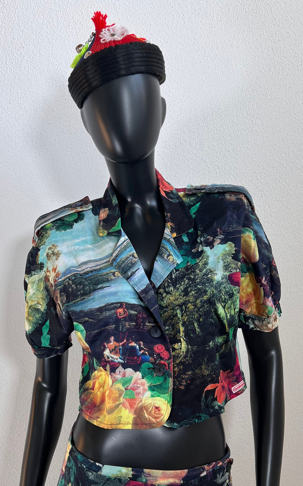 Vintage Y2K Landmann Cropped Jacket