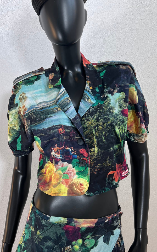 Vintage Y2K Landmann Cropped Jacket
