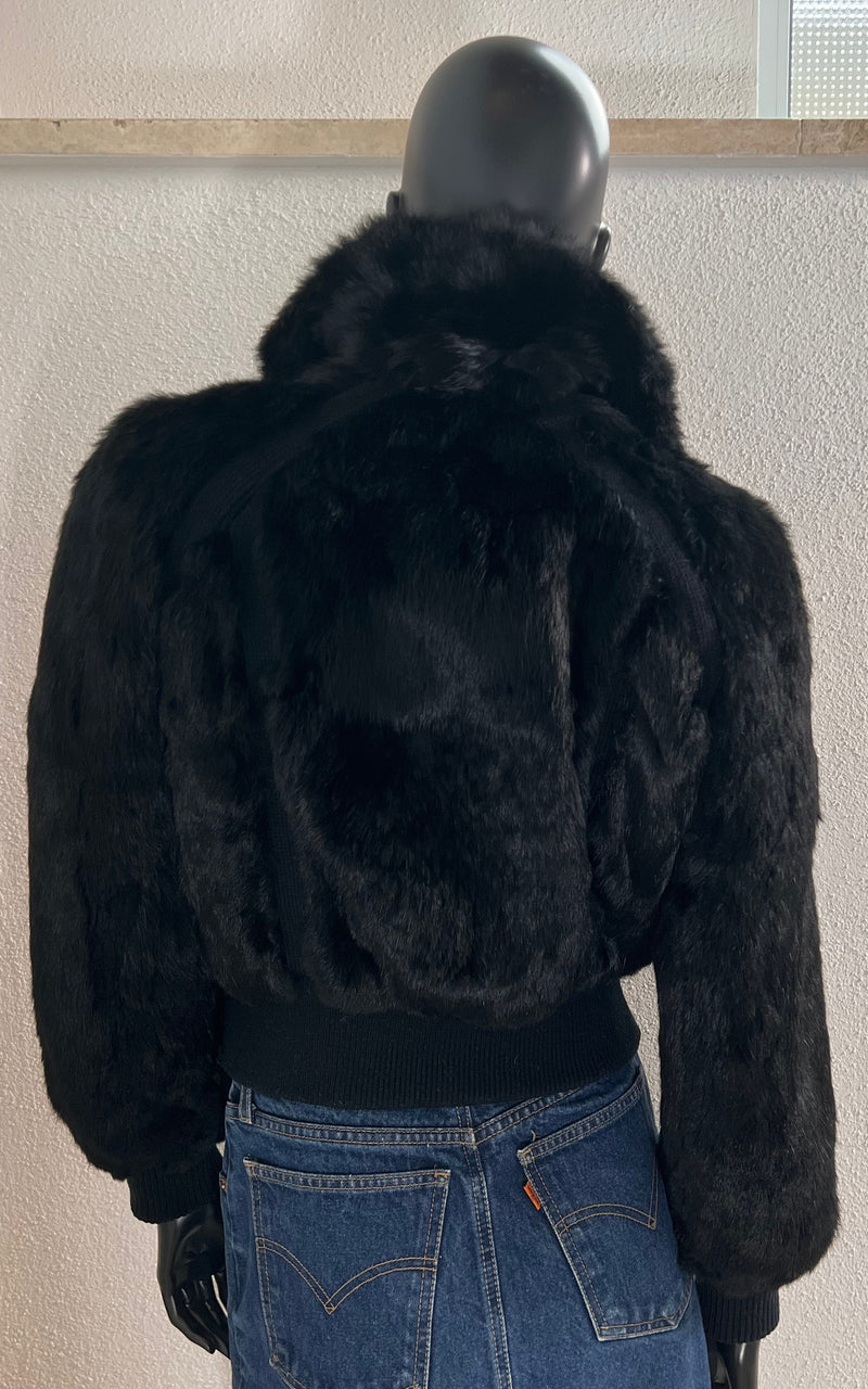 Vintage 70s Lapin Fur Jacket