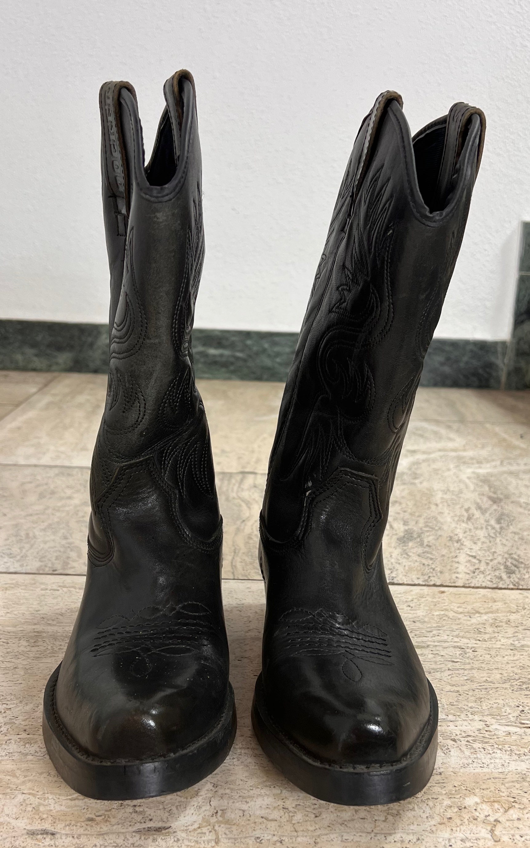 Vintage Biker Boots 38