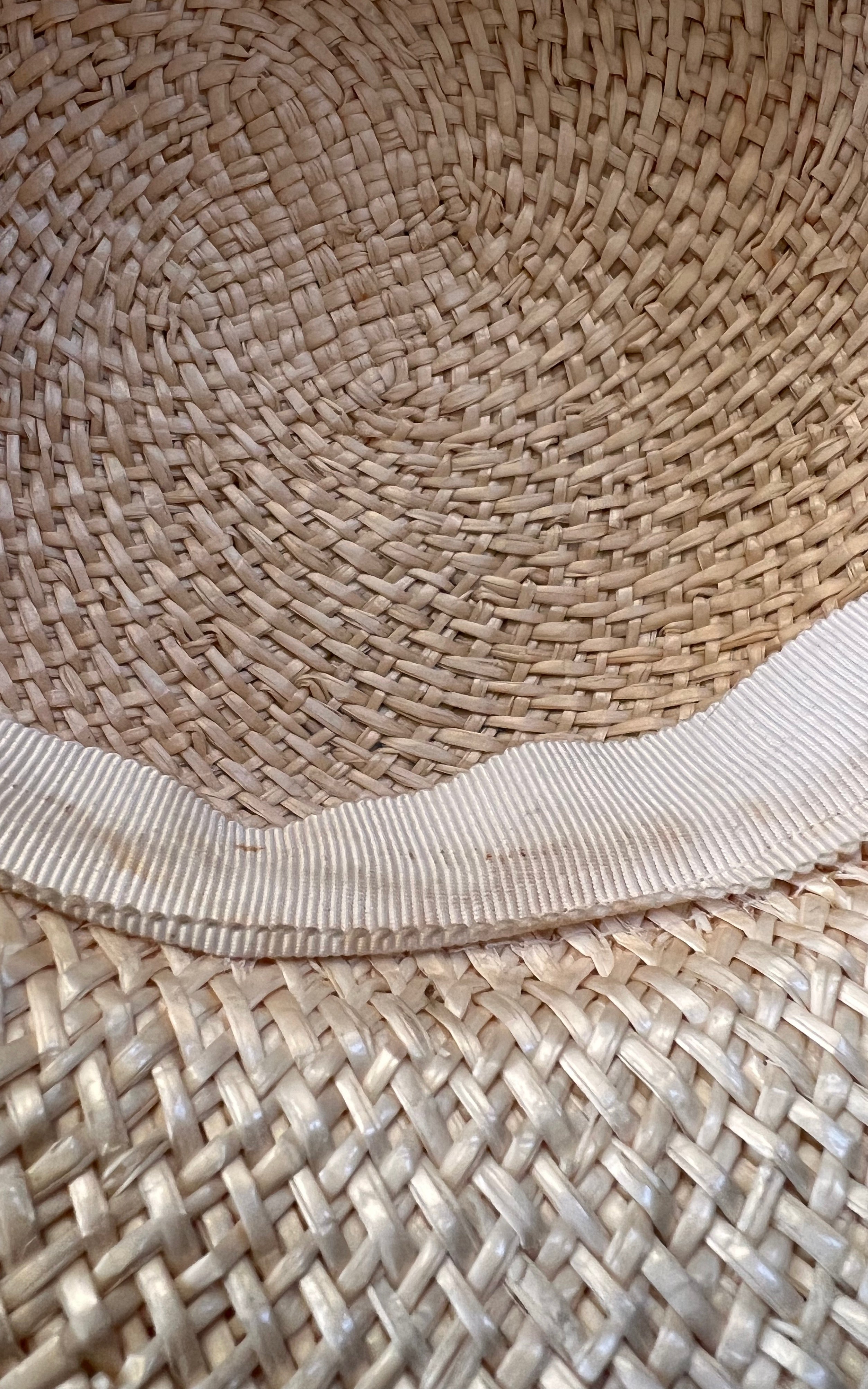 Vintage 90s Staw Hat