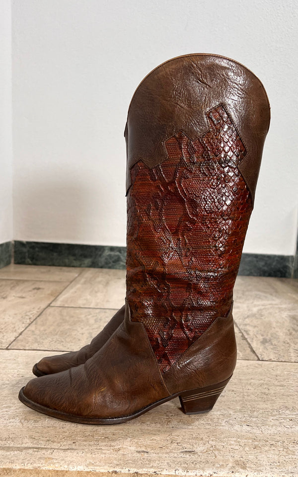 Vintage Cowboy Boots 37