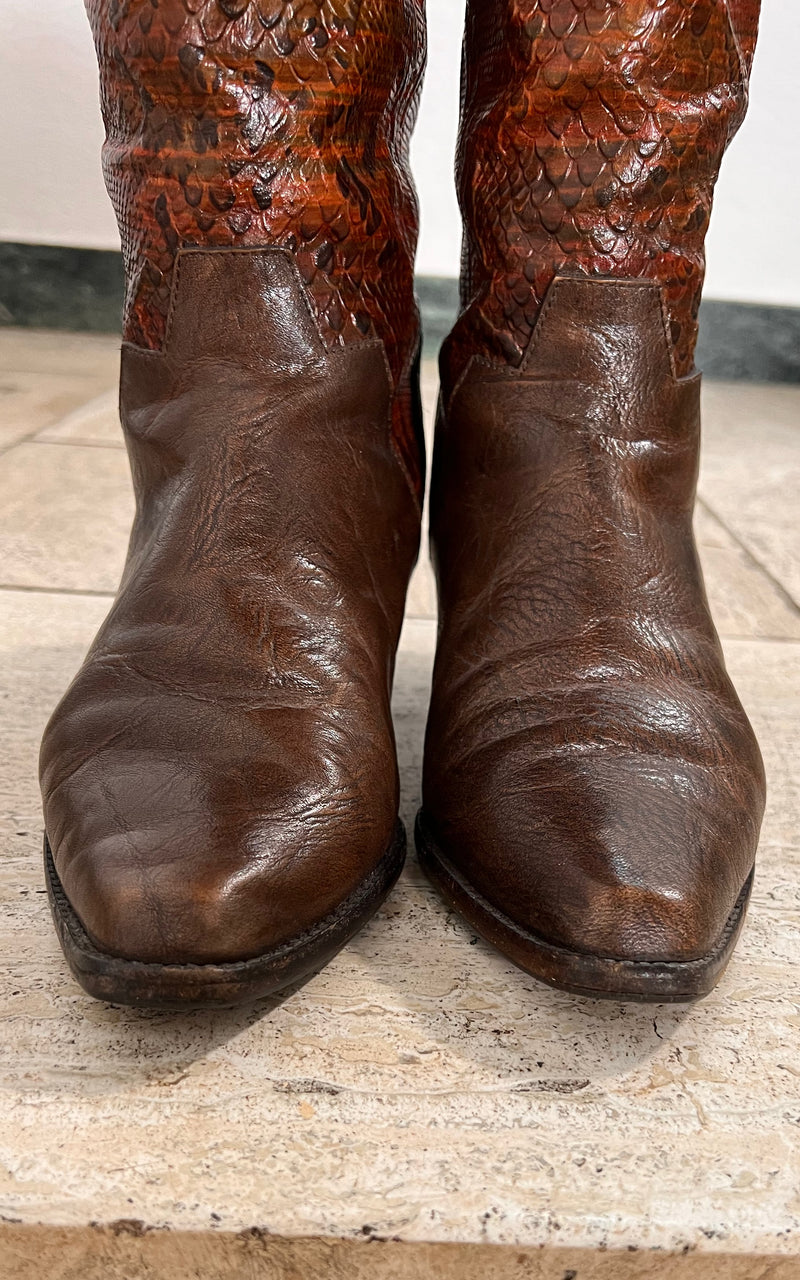 Vintage Cowboy Boots 37