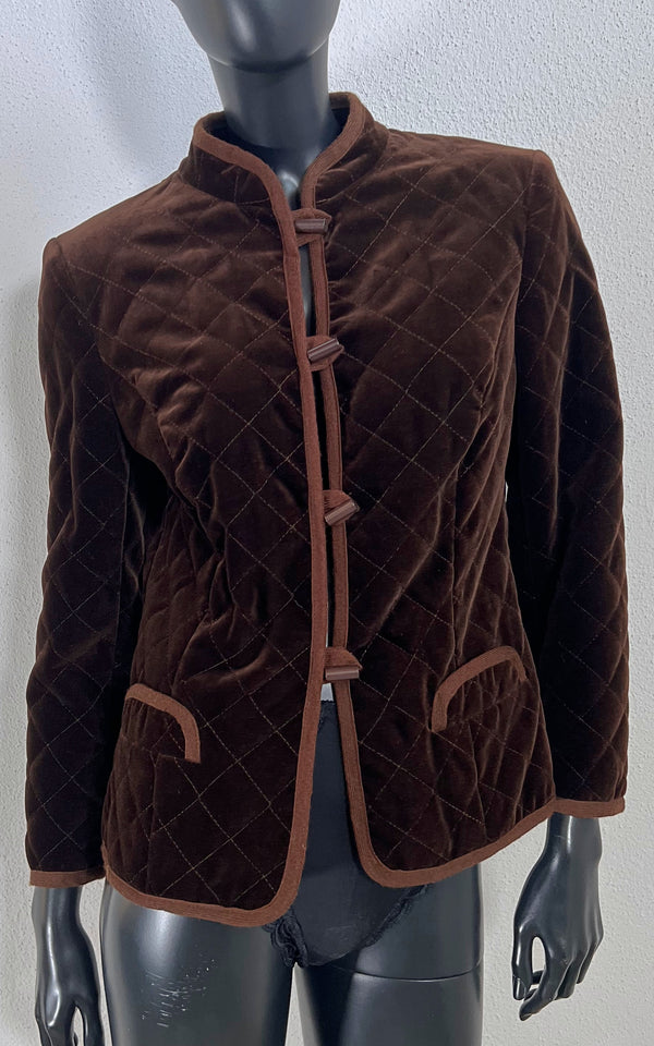 Vintage 70s Brown Velvet Jacket